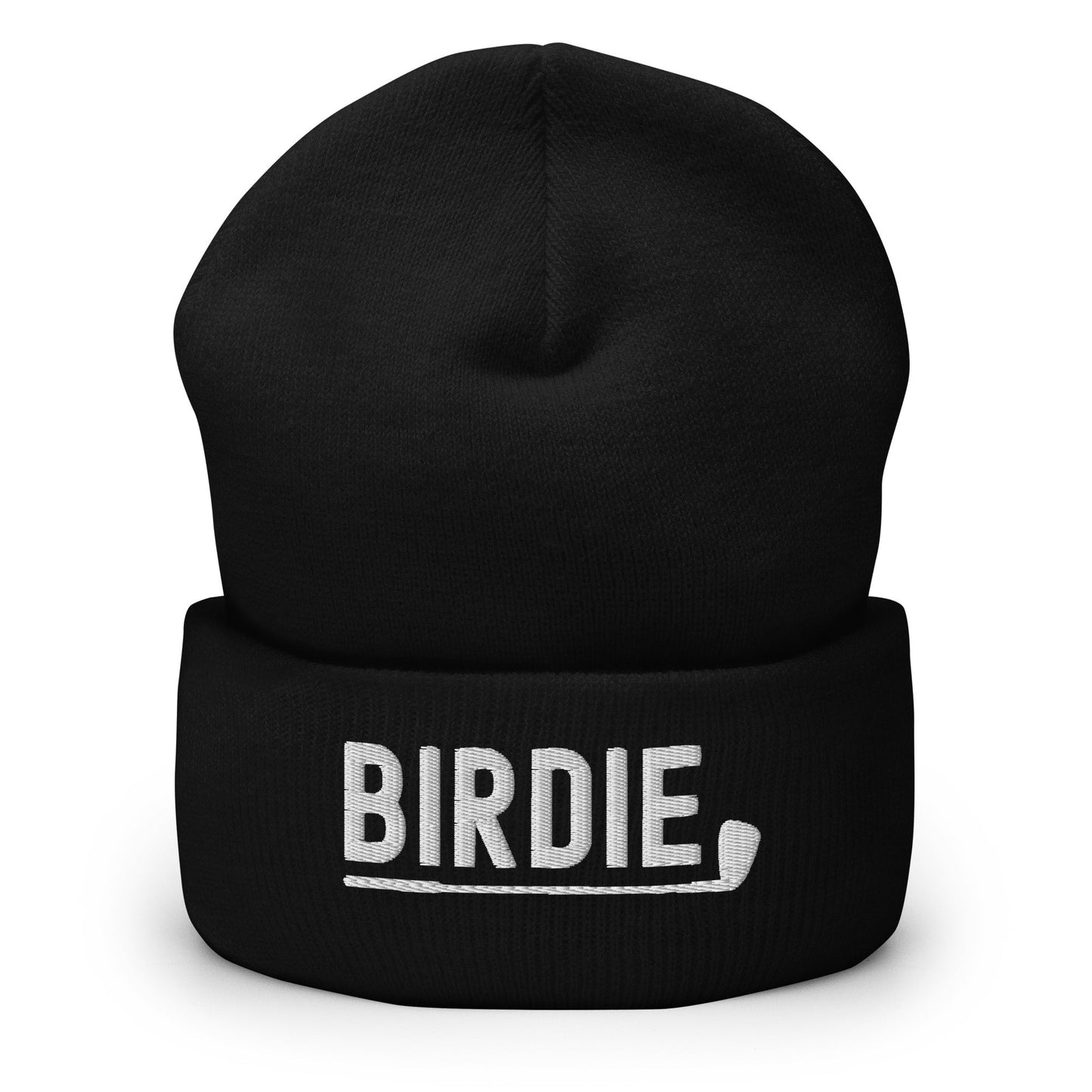 Funny Golfer Gifts  Beanie Black Birdie Hat Beanie