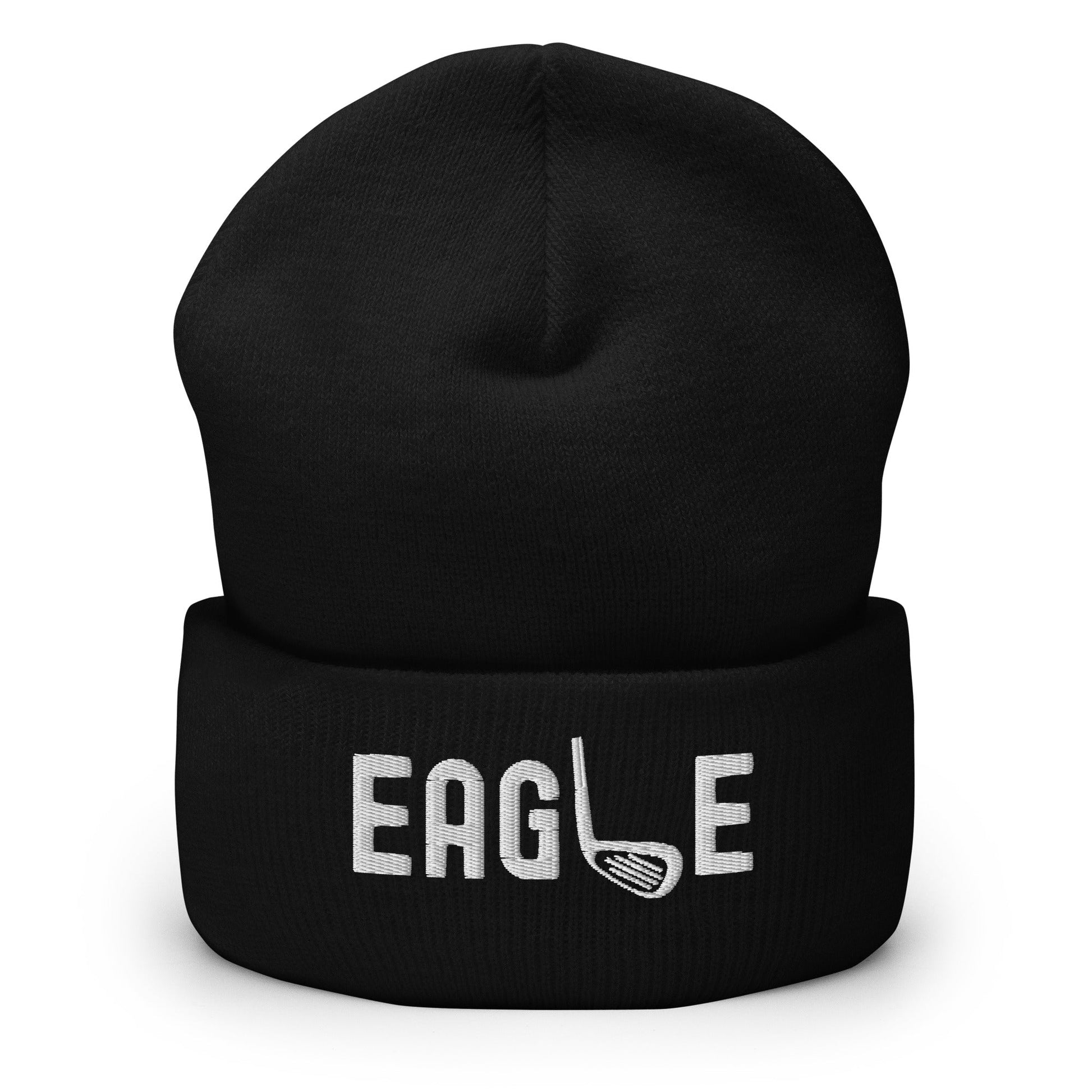 Funny Golfer Gifts  Beanie Black Eagle Hat Beanie