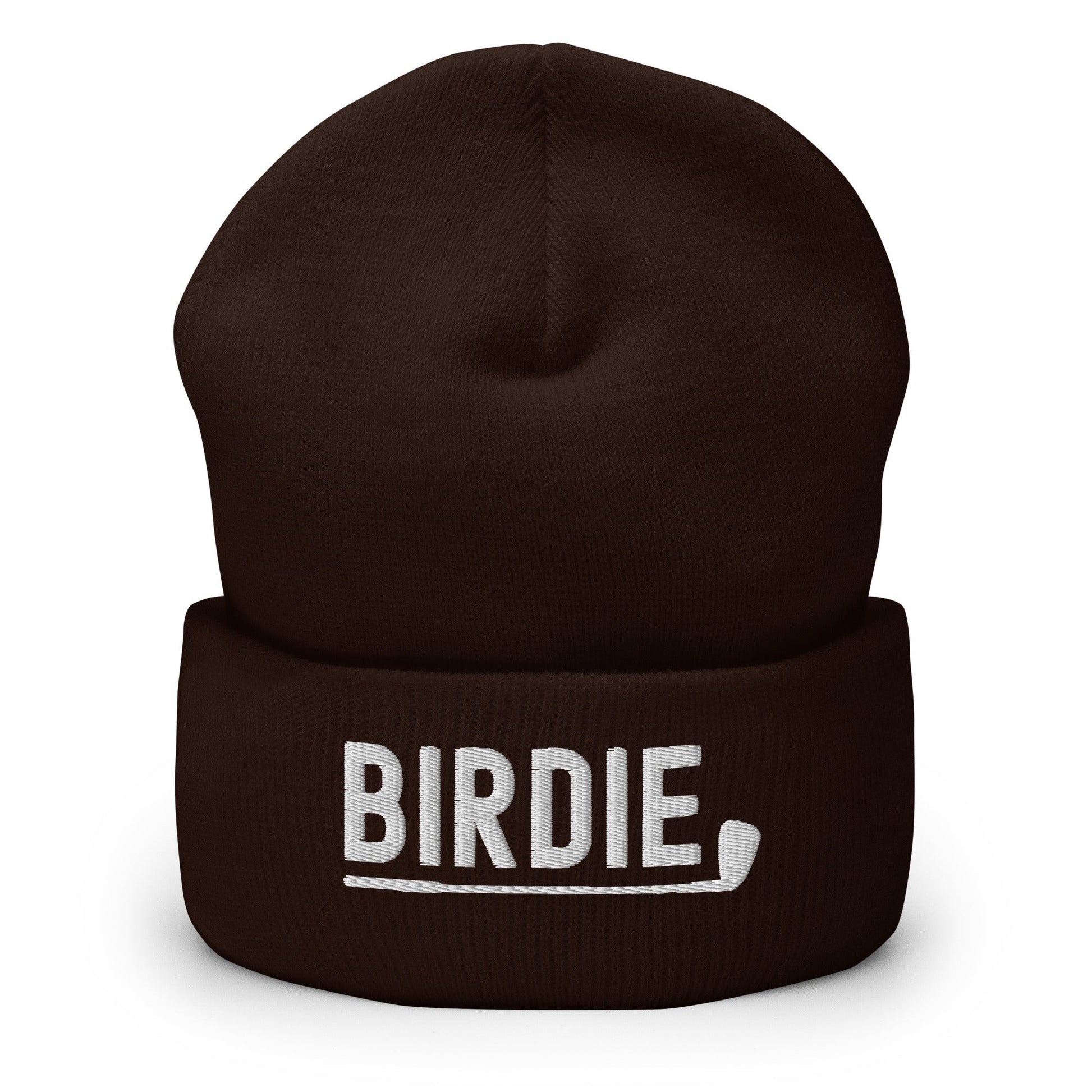 Funny Golfer Gifts  Beanie Brown Birdie Hat Beanie