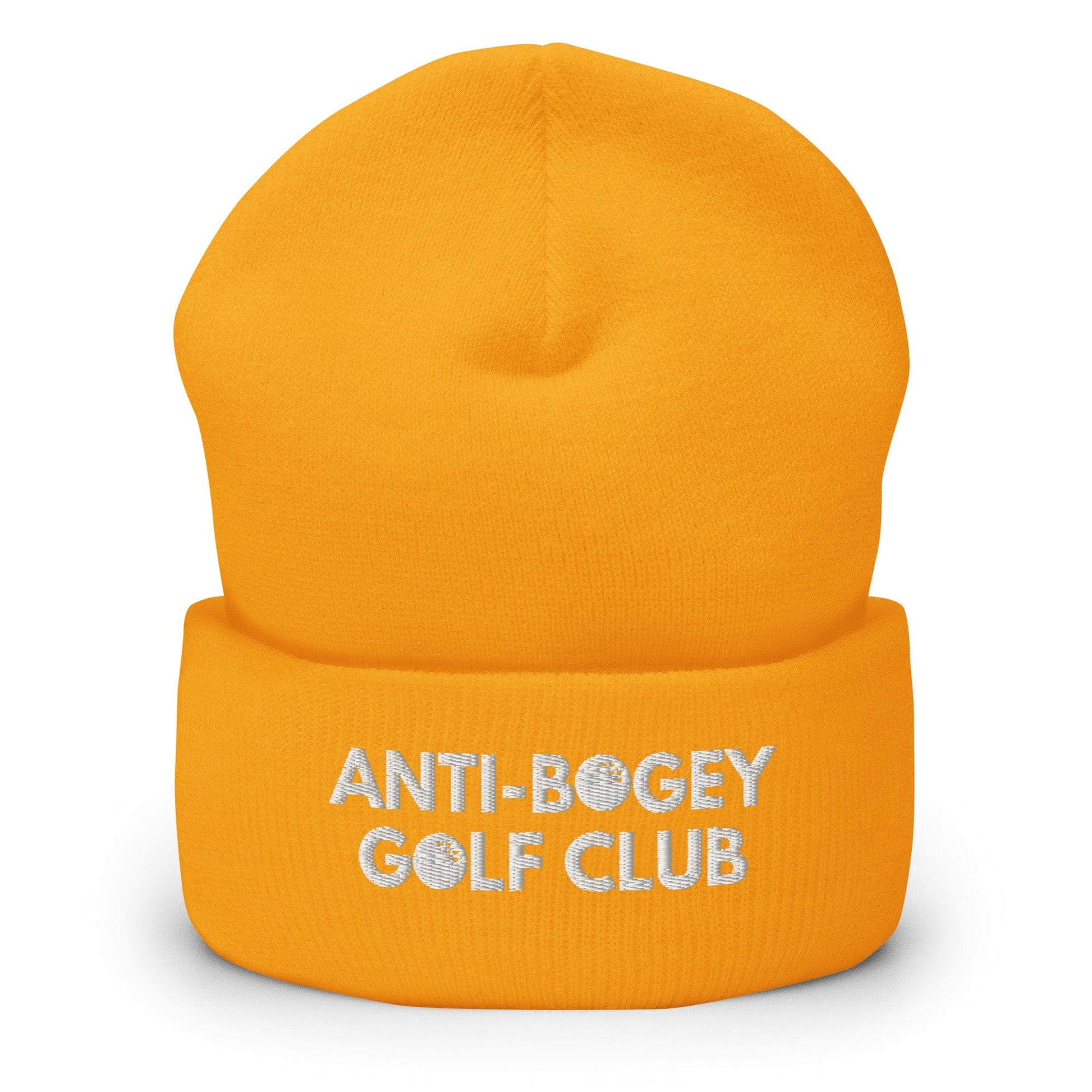 Funny Golfer Gifts  Beanie Gold Anti-Bogey Golf Club Hat Beanie