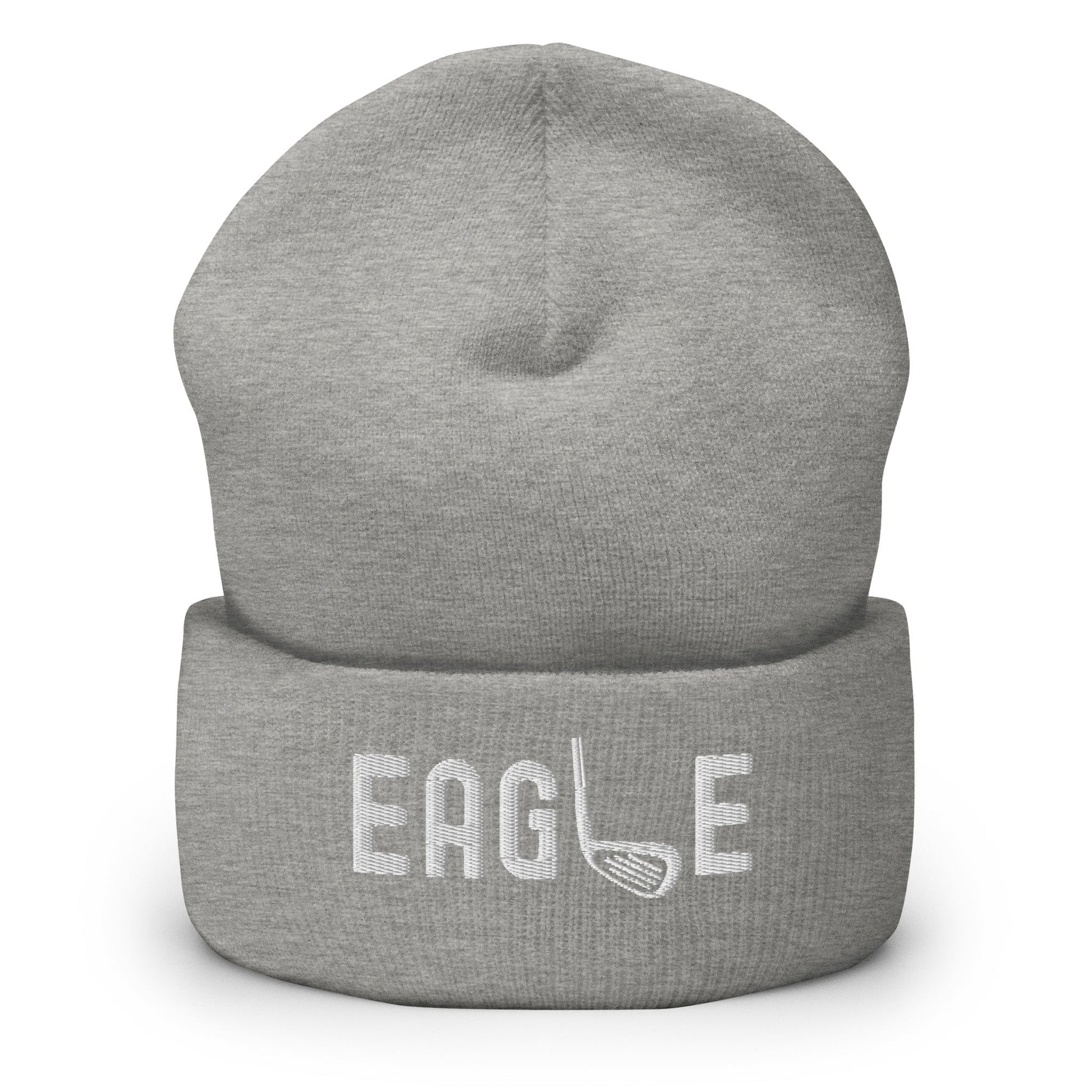 Funny Golfer Gifts  Beanie Heather Grey Eagle Hat Beanie