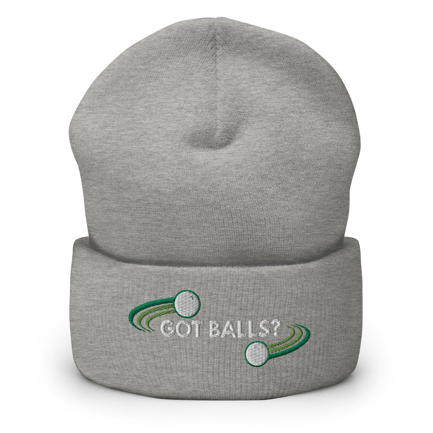 Funny Golfer Gifts  Beanie Heather Grey Got Balls Beanie