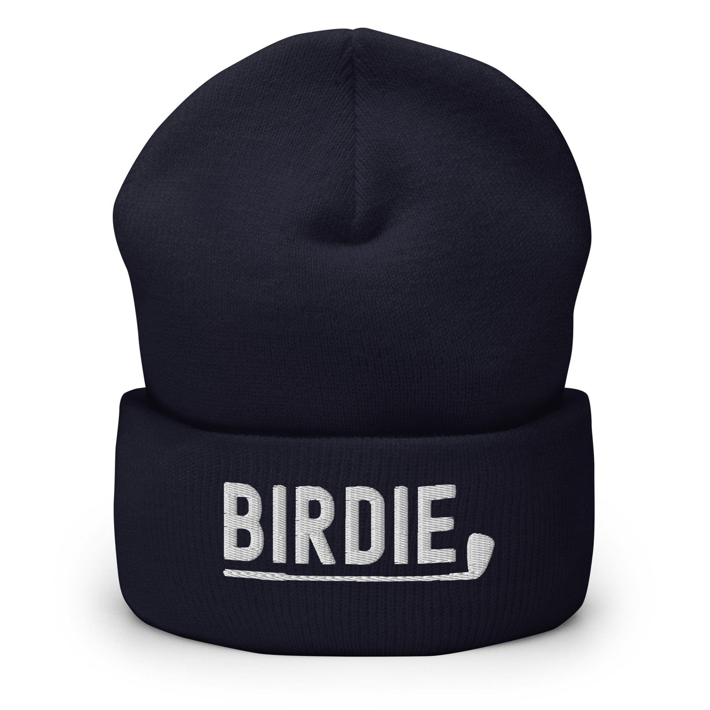 Funny Golfer Gifts  Beanie Navy Birdie Hat Beanie