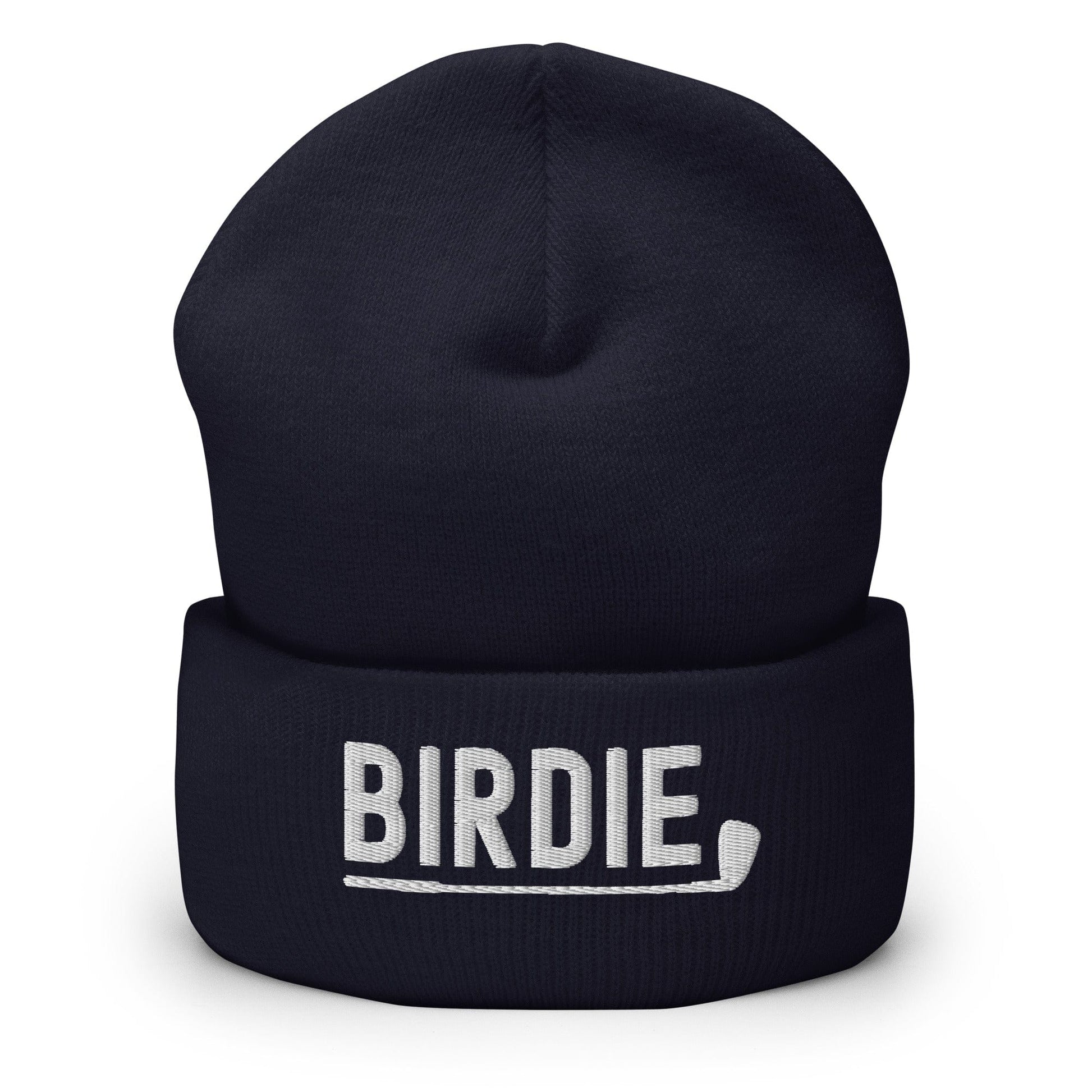 Funny Golfer Gifts  Beanie Navy Birdie Hat Beanie