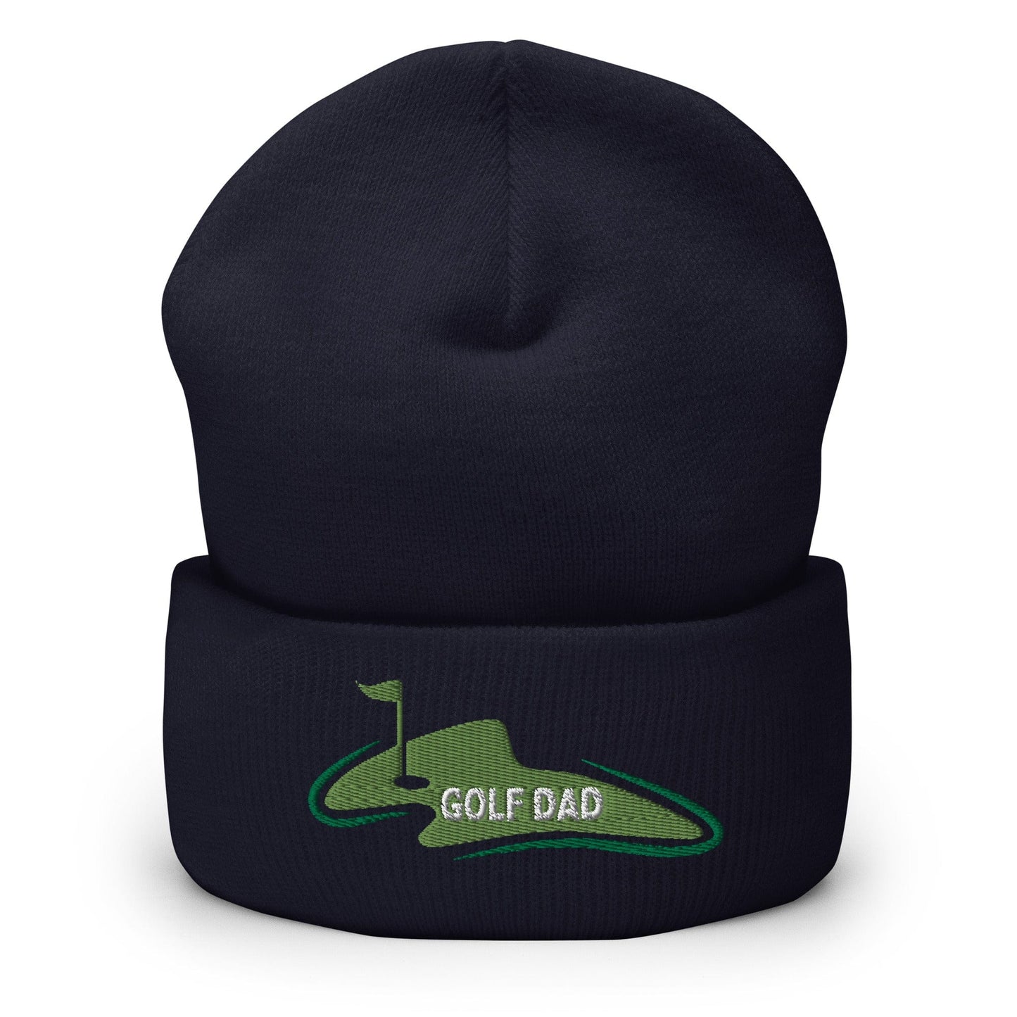 Funny Golfer Gifts  Beanie Navy Golf Dad Beanie