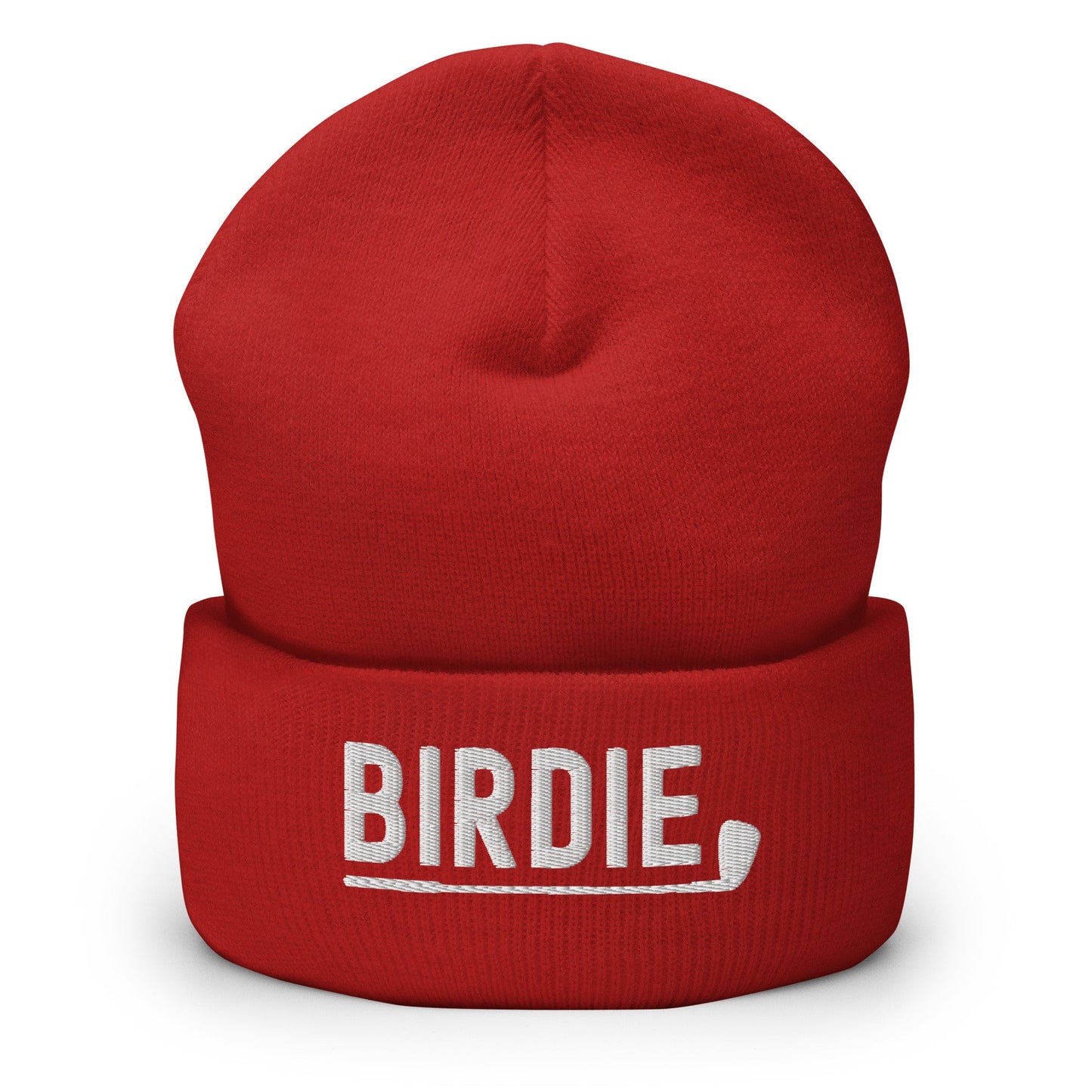Funny Golfer Gifts  Beanie Red Birdie Hat Beanie
