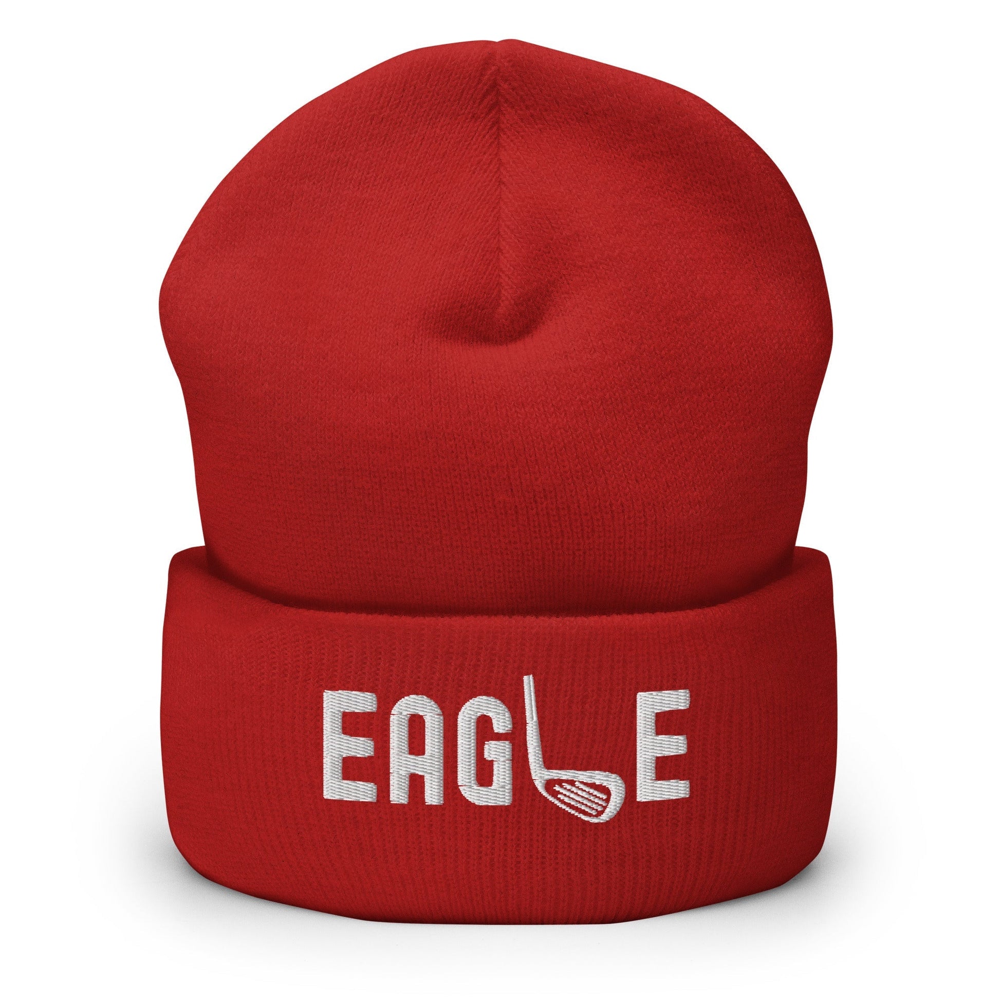 Funny Golfer Gifts  Beanie Red Eagle Hat Beanie