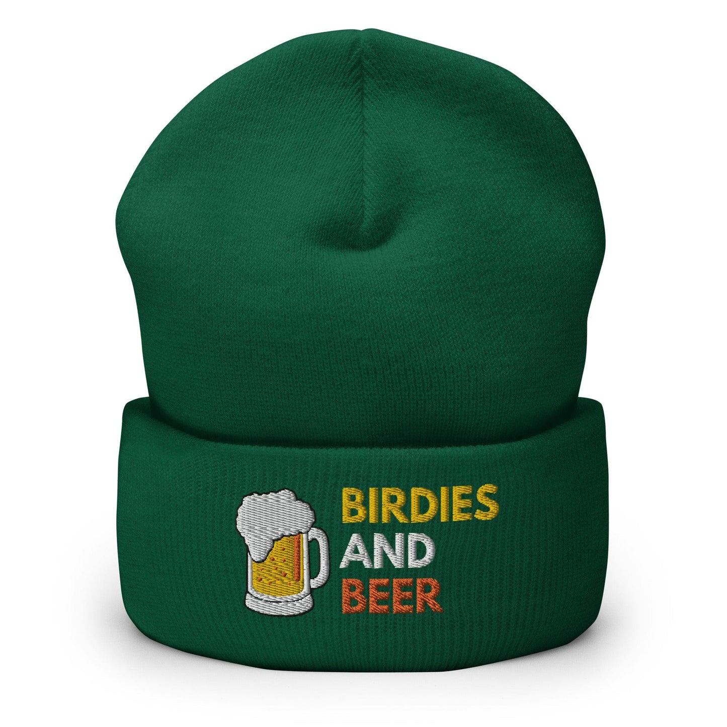 Funny Golfer Gifts  Beanie Spruce Birdies and Beer Beanie