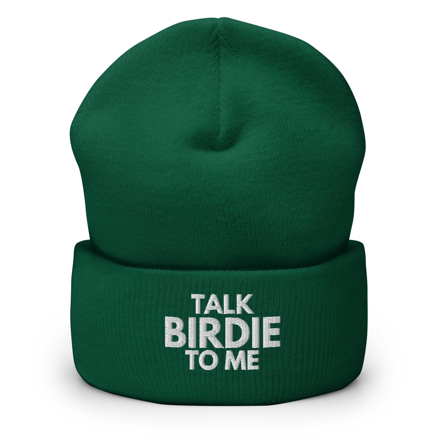 Funny Golfer Gifts  Beanie Spruce Talk Birdie To Me Hat Beanie