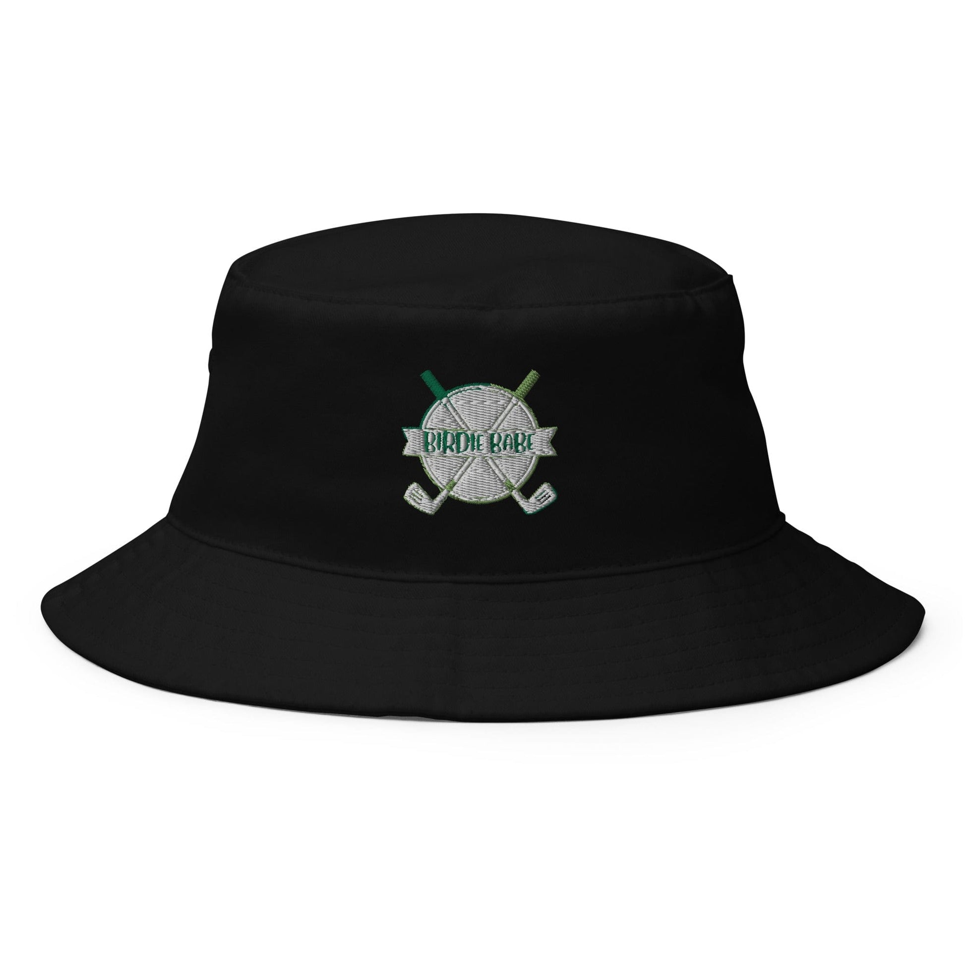 Funny Golfer Gifts  Bucket Hat Black Birdie Babe Bucket Hat