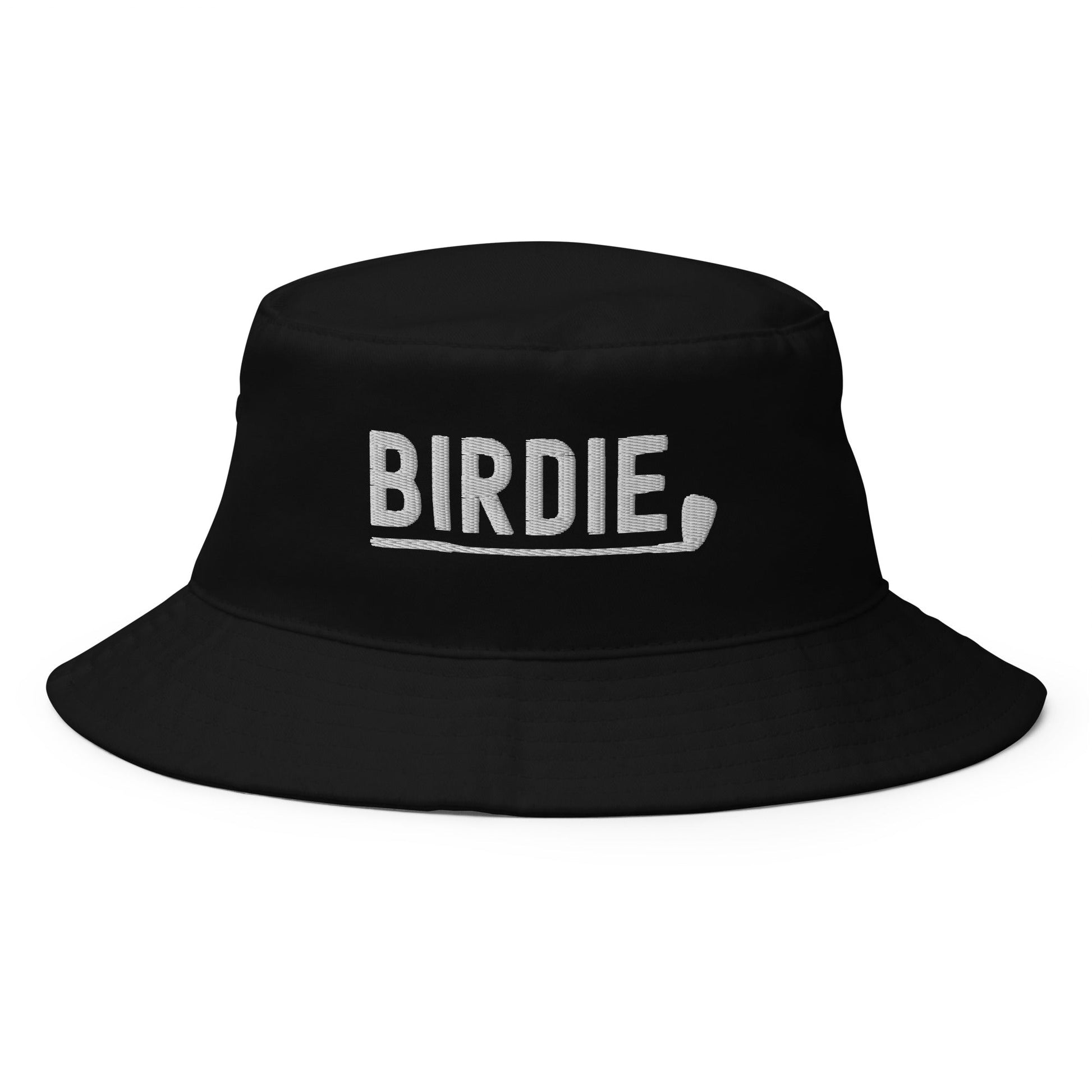 Funny Golfer Gifts  Bucket Hat Black Birdie Hat Bucket Hat