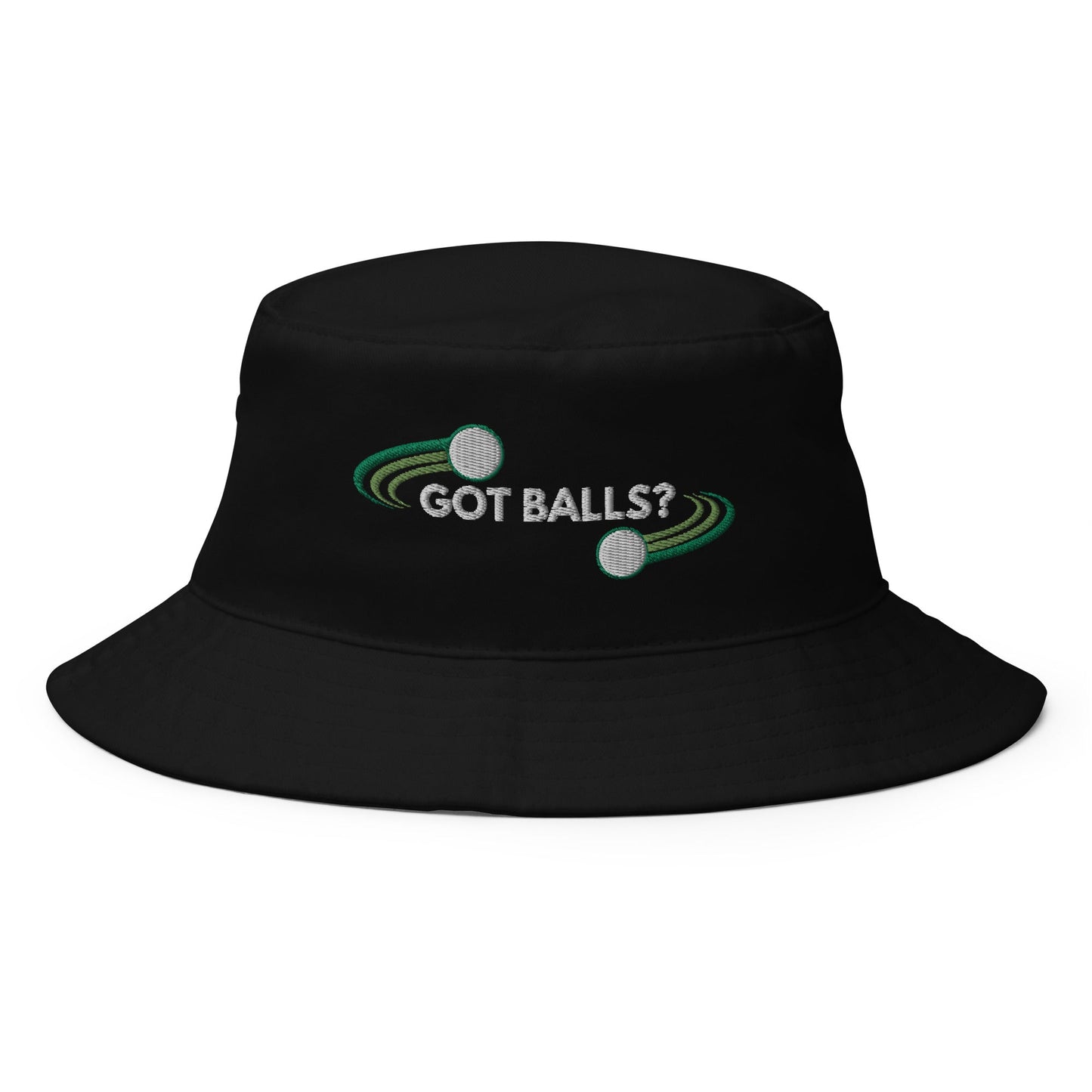 Funny Golfer Gifts  Bucket Hat Black Got Balls Bucket Hat