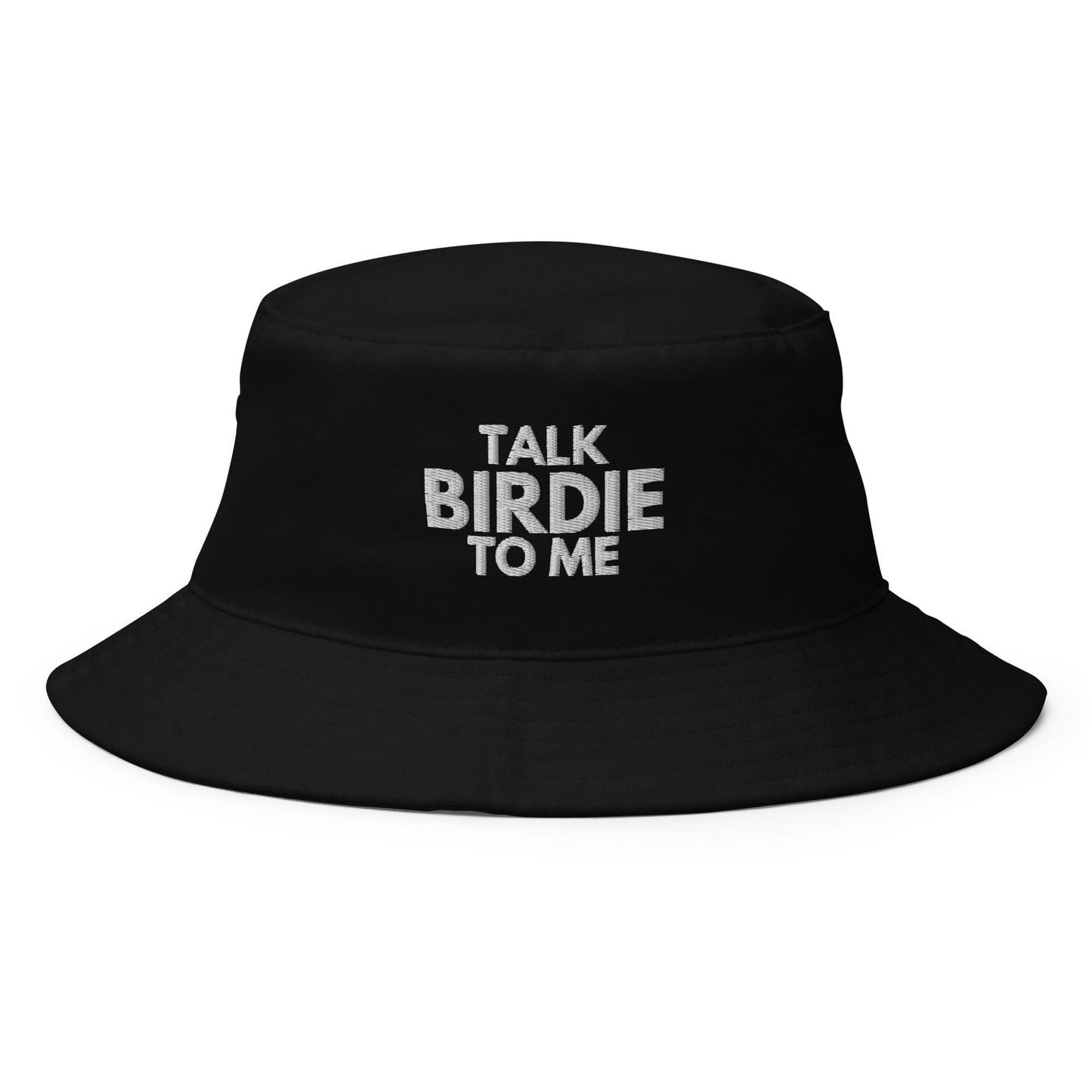 Funny Golfer Gifts  Bucket Hat Black Talk Birdie To Me Hat Bucket Hat