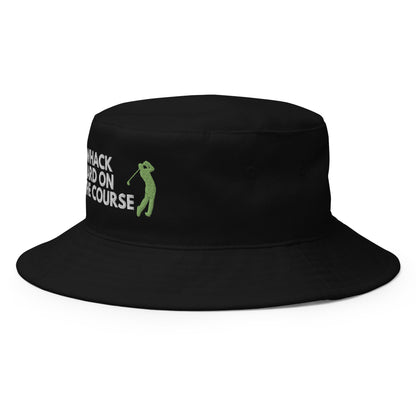 Funny Golfer Gifts  Bucket Hat I Whack Hard On The Course Bucket Hat