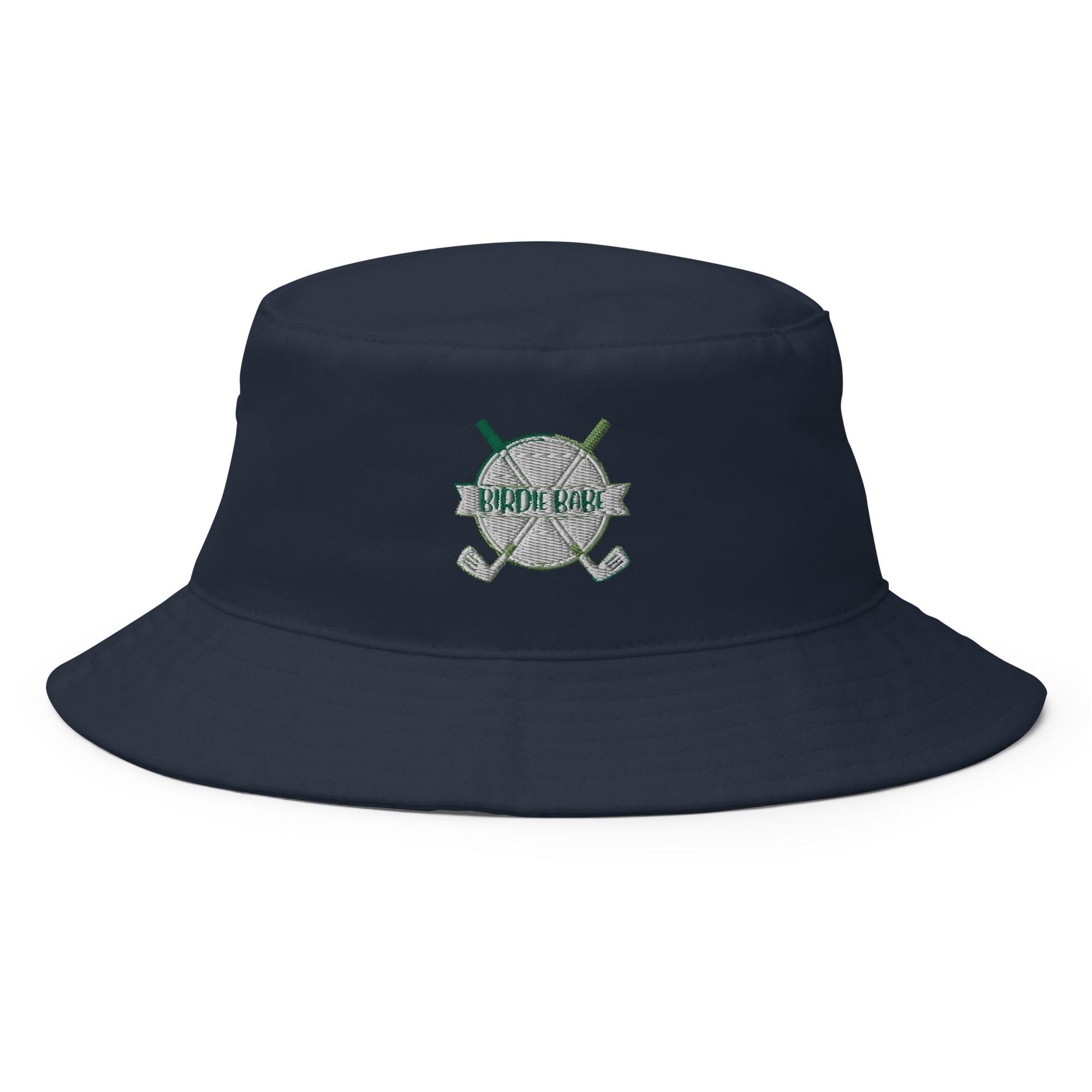 Funny Golfer Gifts  Bucket Hat Navy Birdie Babe Bucket Hat