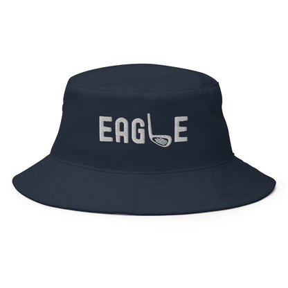 Funny Golfer Gifts  Bucket Hat Navy Eagle Hat Bucket Hat