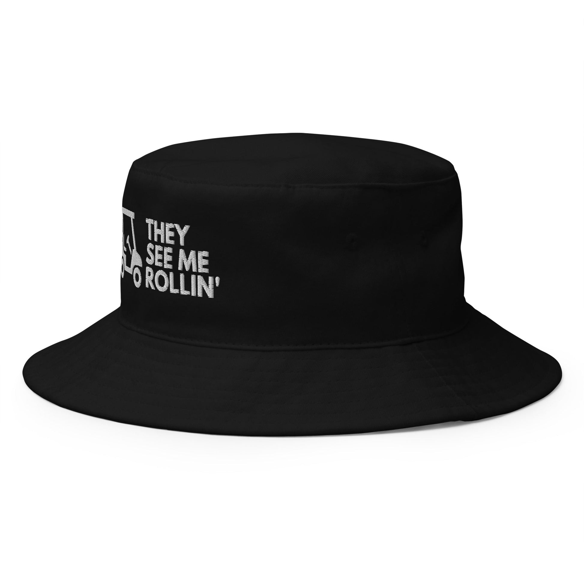 Funny Golfer Gifts  Bucket Hat They See Me Rollin Golfcart Hat Bucket Hat