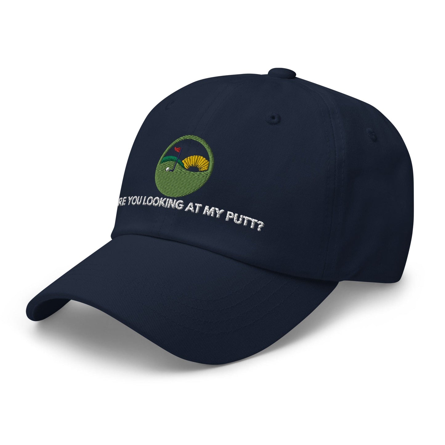 Funny Golfer Gifts  Dad Cap Are you looking at my putt Dad Cap