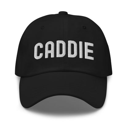 Funny Golfer Gifts  Dad Cap Black Caddie Cap