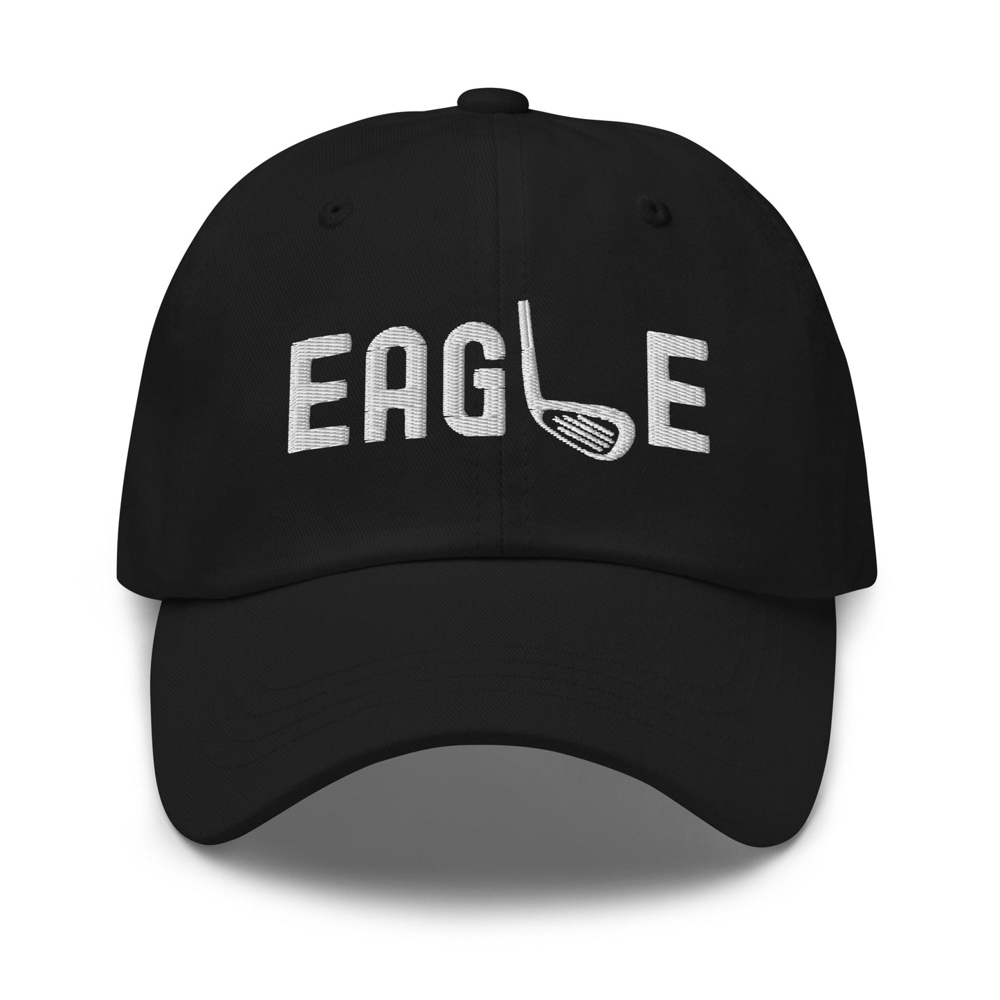 Funny Golfer Gifts  Dad Cap Black Eagle Hat Cap