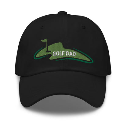 Funny Golfer Gifts  Dad Cap Black Golf Dad Cap