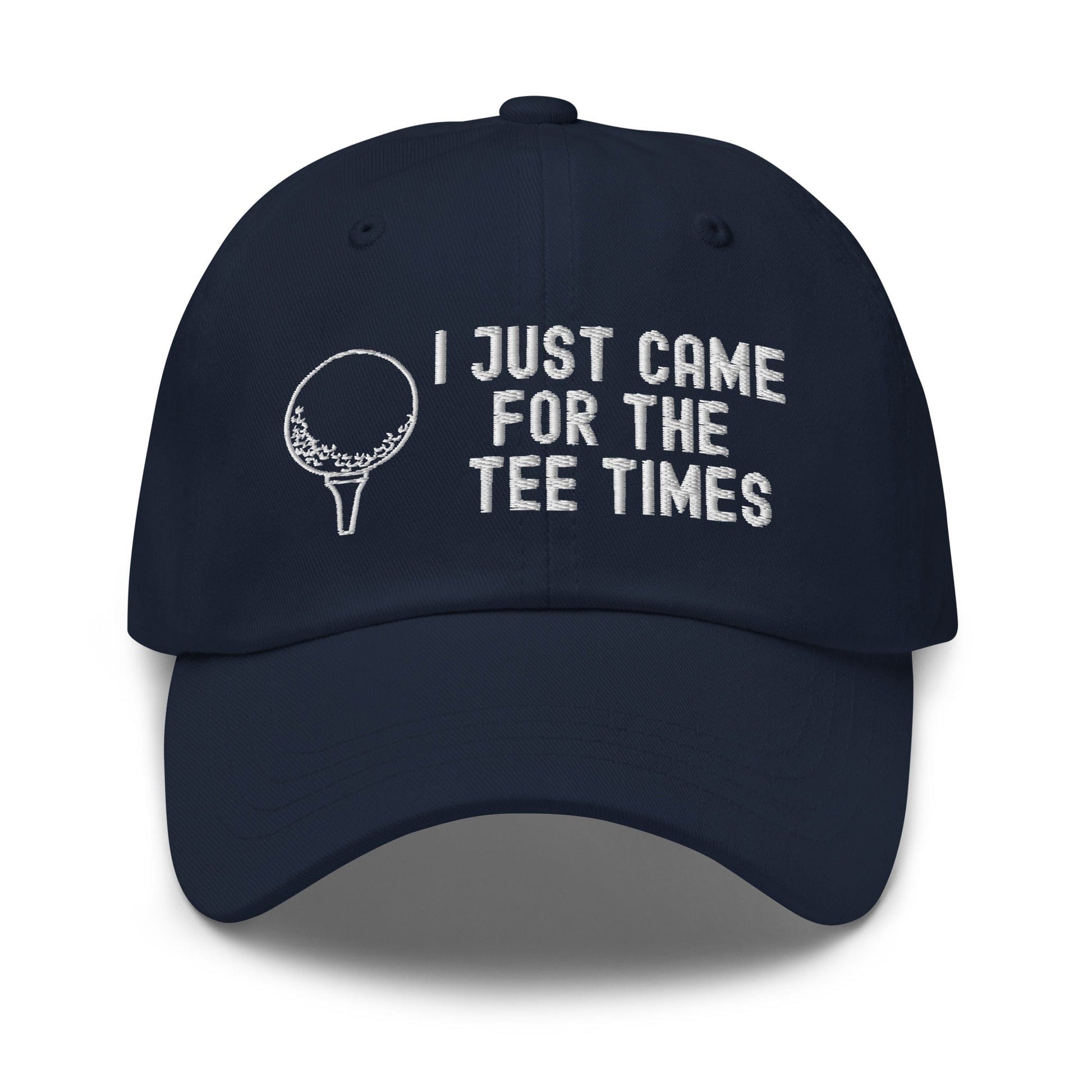 Funny Golfer Gifts  Dad Cap I Just Came For The Tee Times Cap