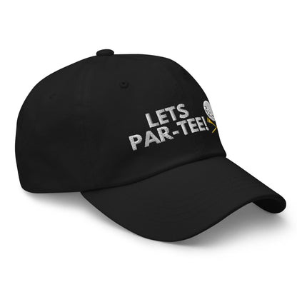 Funny Golfer Gifts  Dad Cap Lets Par-Tee Hat Cap