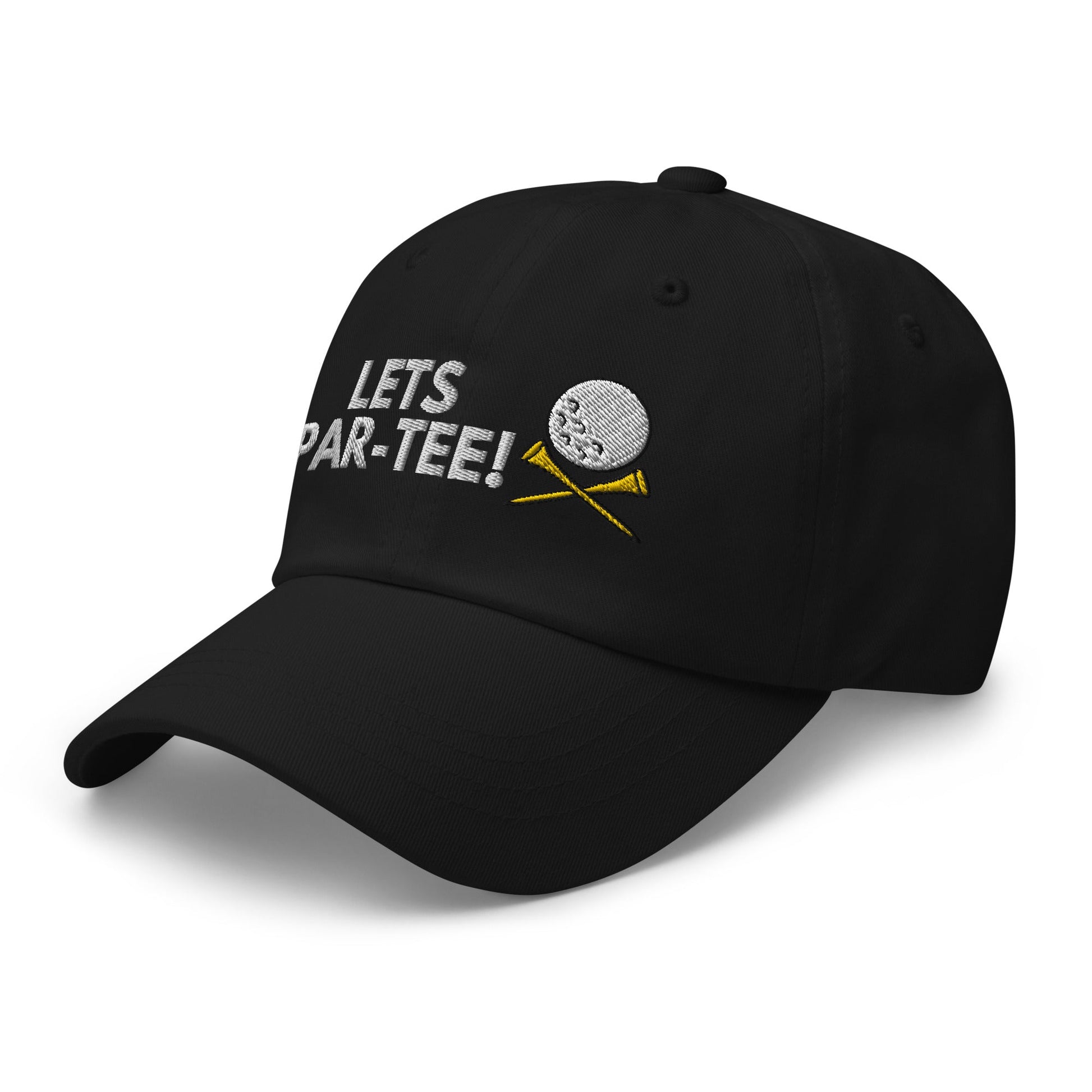 Funny Golfer Gifts  Dad Cap Lets Par-Tee Hat Cap