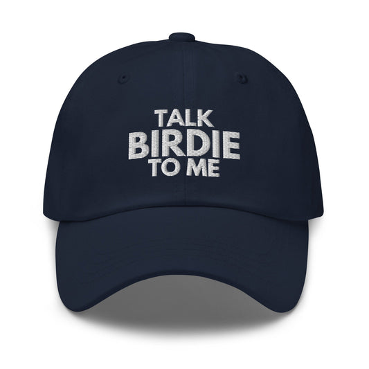 Funny Golfer Gifts  Dad Cap Talk Birdie To Me Hat Cap