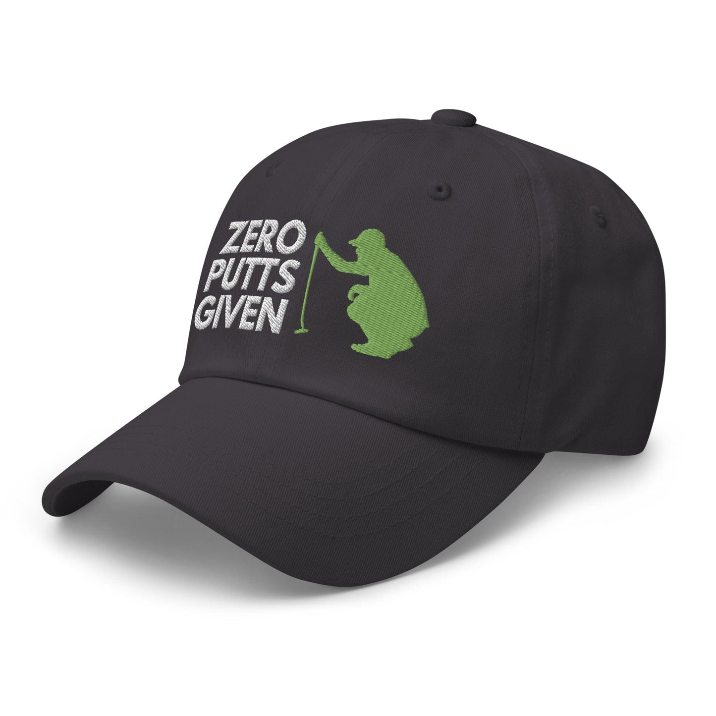 Funny Golfer Gifts  Dad Cap Zero Putts Given Hat Cap