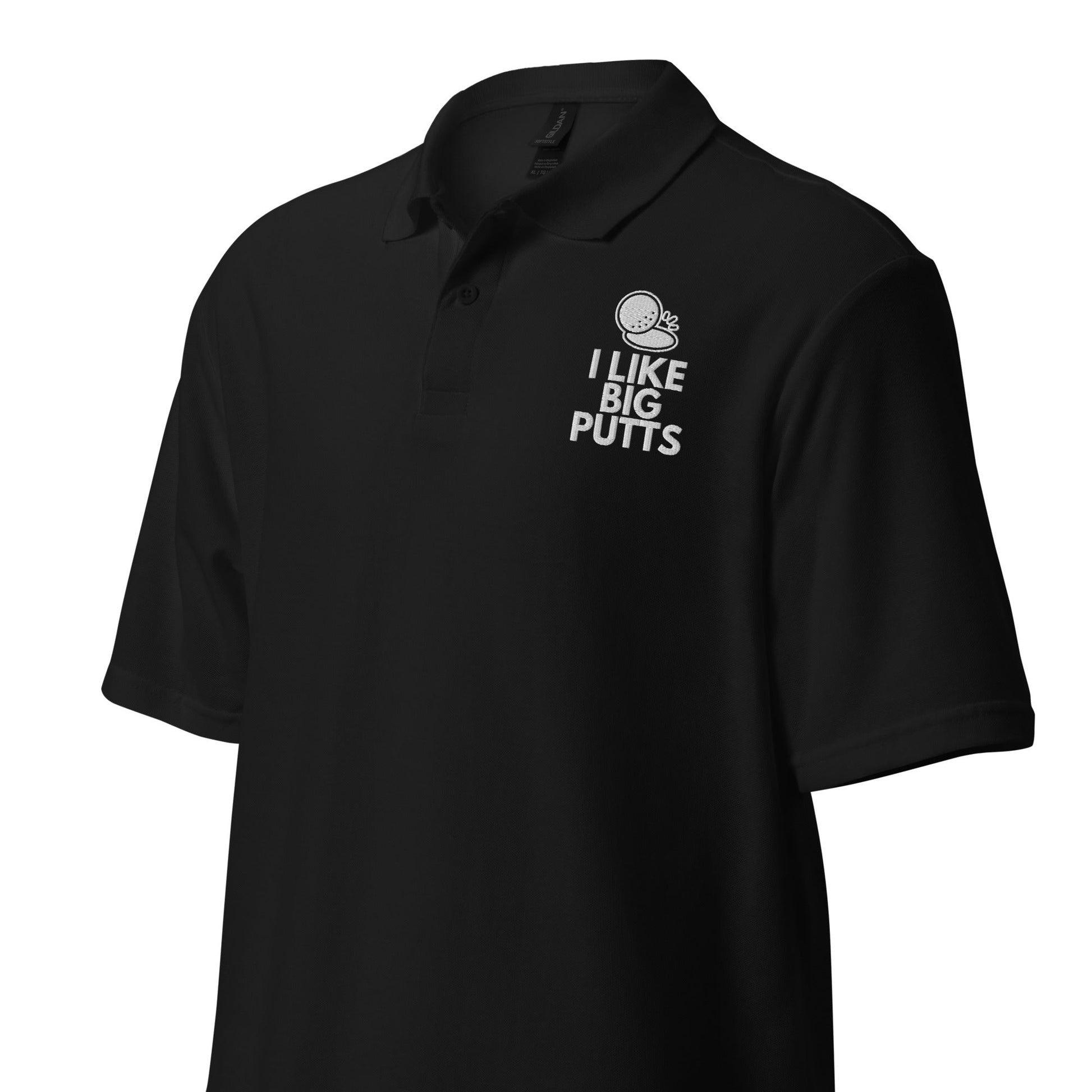 Funny Golfer Gifts  Polo Shirt I Like Big Putts Unisex Pique Polo shirt