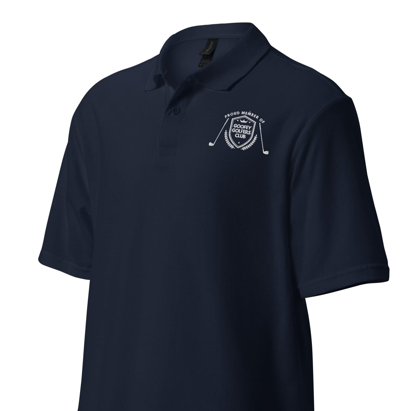 Funny Golfer Gifts  Polo Shirt Proud Member of Goofey Golfers Club Unisex Pique Polo Shirt