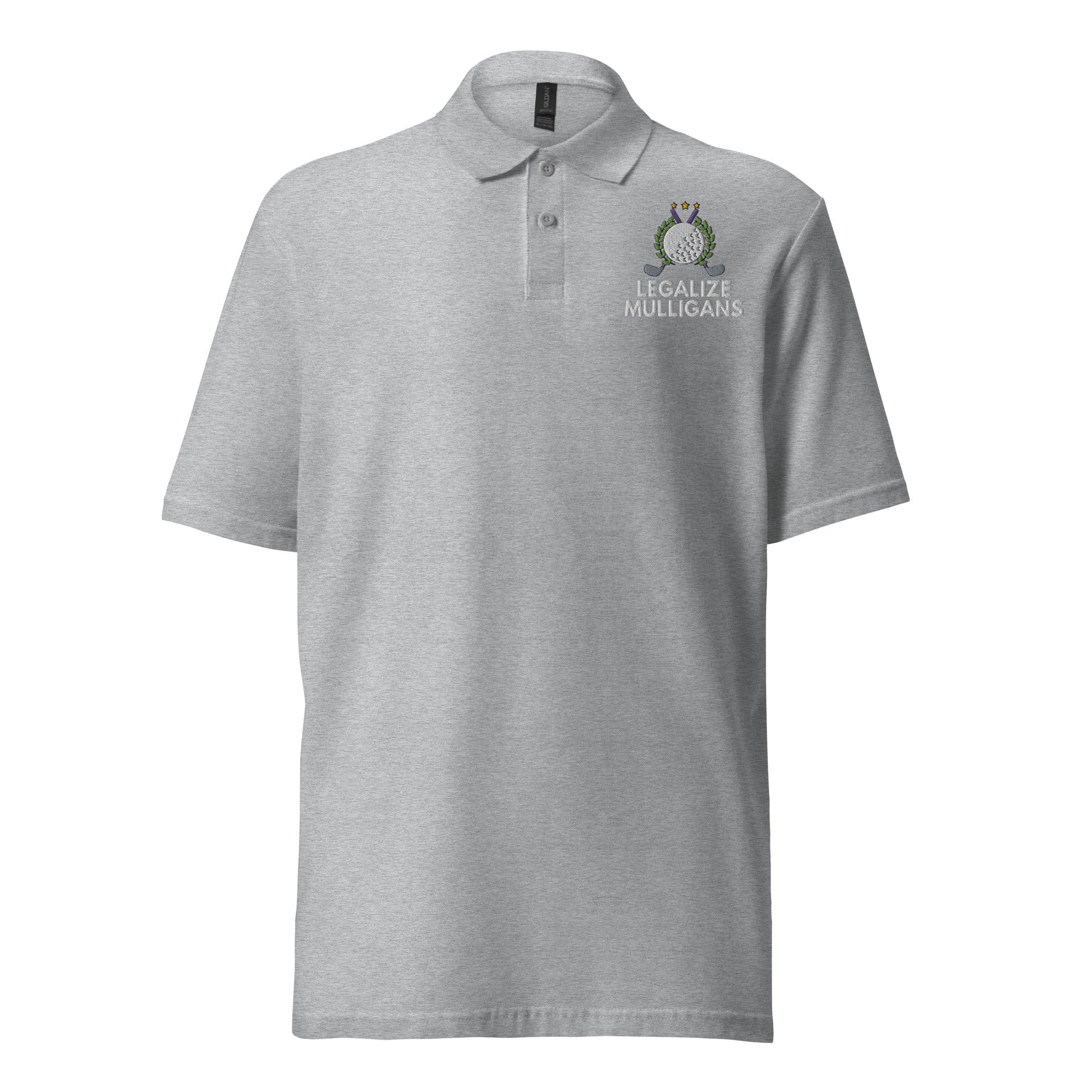 Funny Golfer Gifts  Polo Shirt Sport Grey / S Legalize Mulligans Unisex Pique Polo Shirt