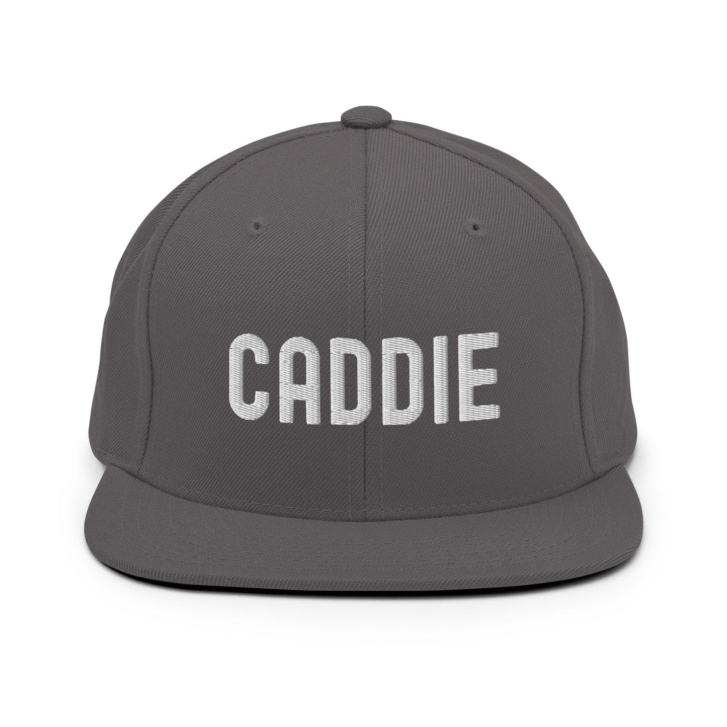 Funny Golfer Gifts  Snapback Hat Dark Grey Caddie Snapback Hat