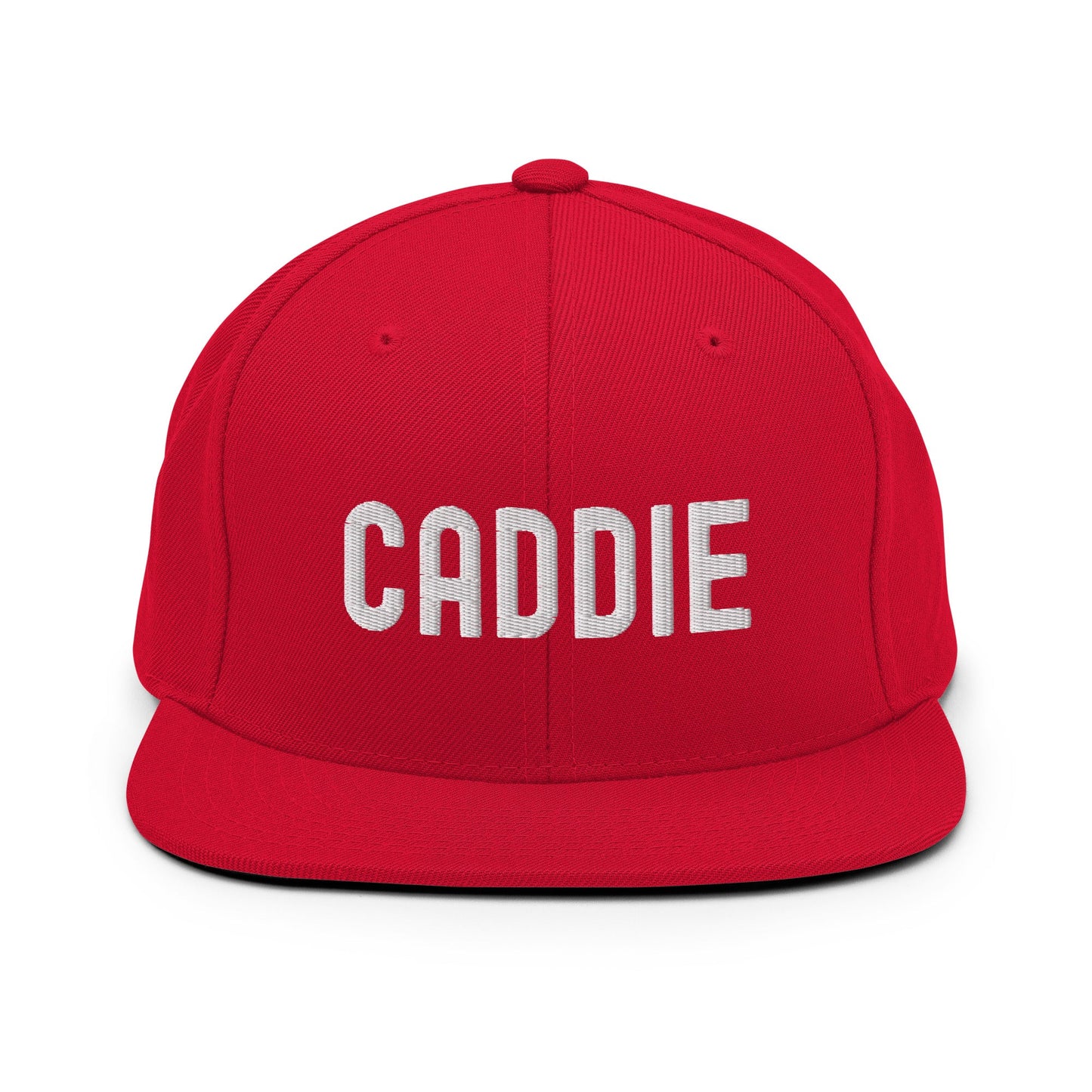Funny Golfer Gifts  Snapback Hat Red Caddie Snapback Hat