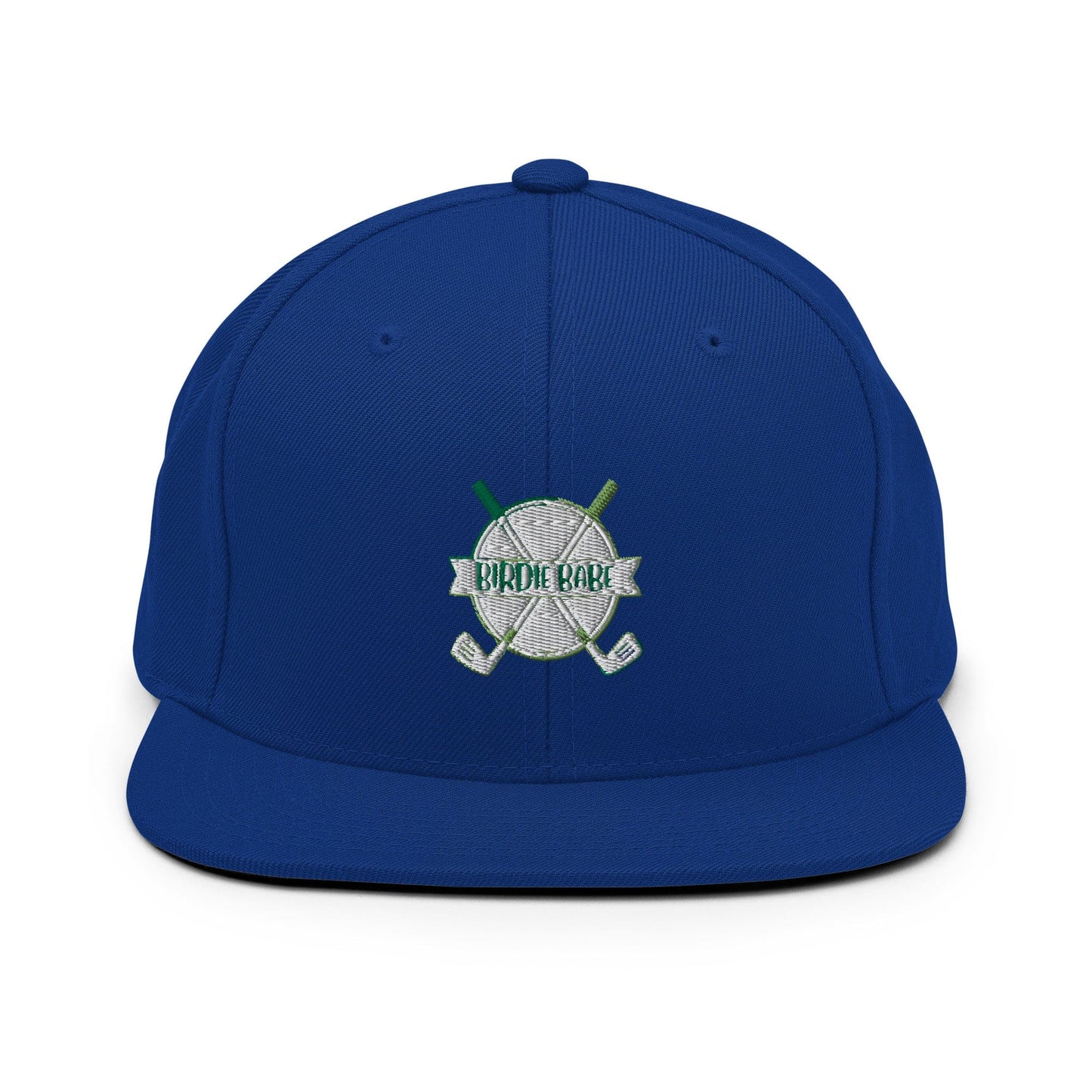 Funny Golfer Gifts  Snapback Hat Royal Blue Birdie Babe Snapback Hat