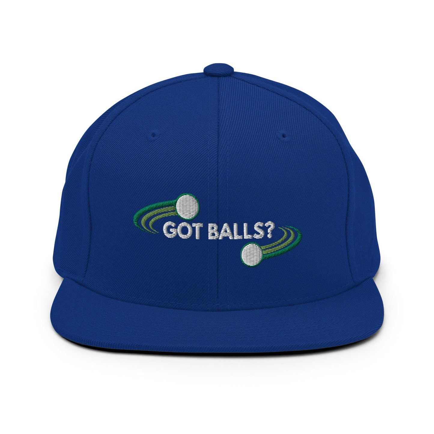 Funny Golfer Gifts  Snapback Hat Royal Blue Got Balls Snapback Hat