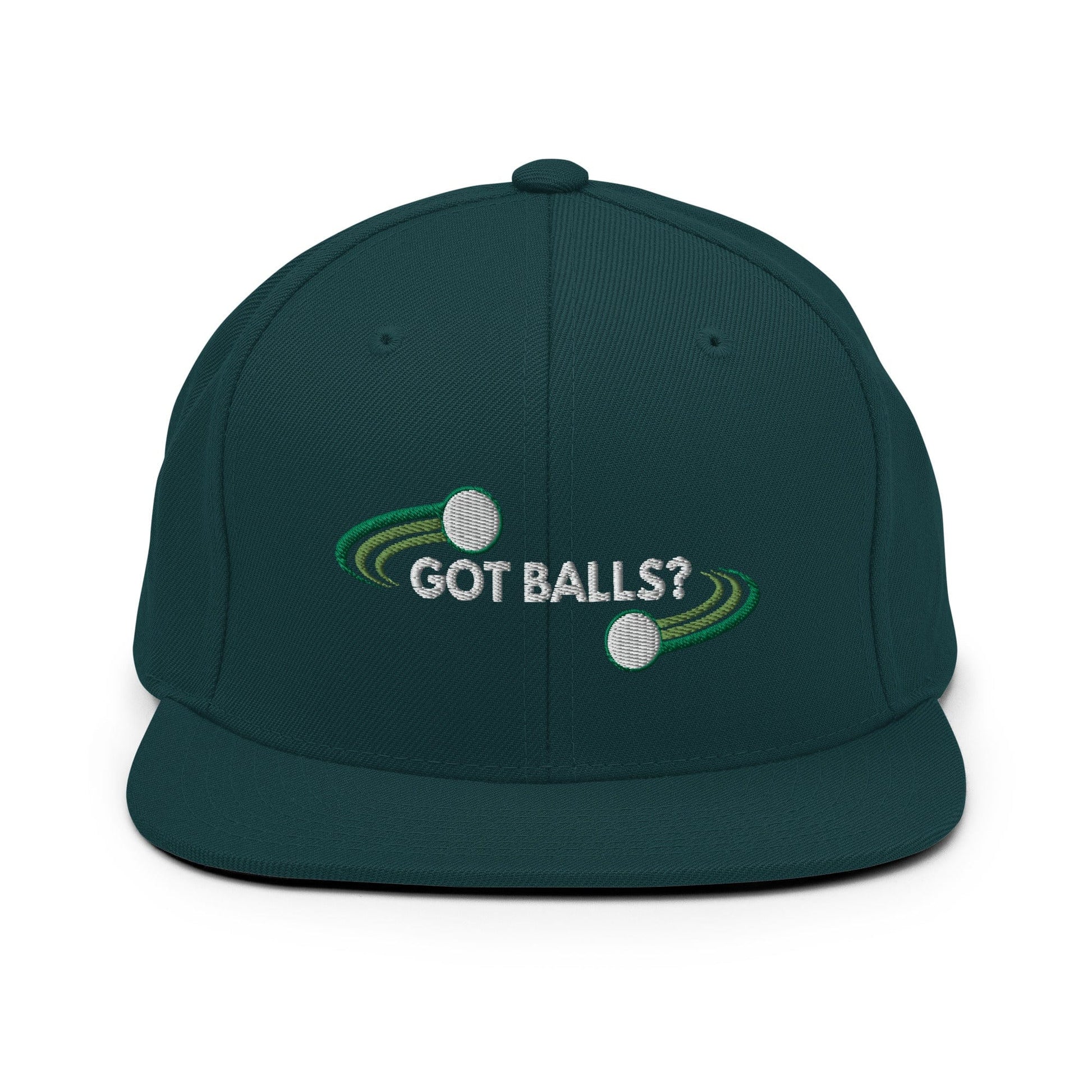 Funny Golfer Gifts  Snapback Hat Spruce Got Balls Snapback Hat