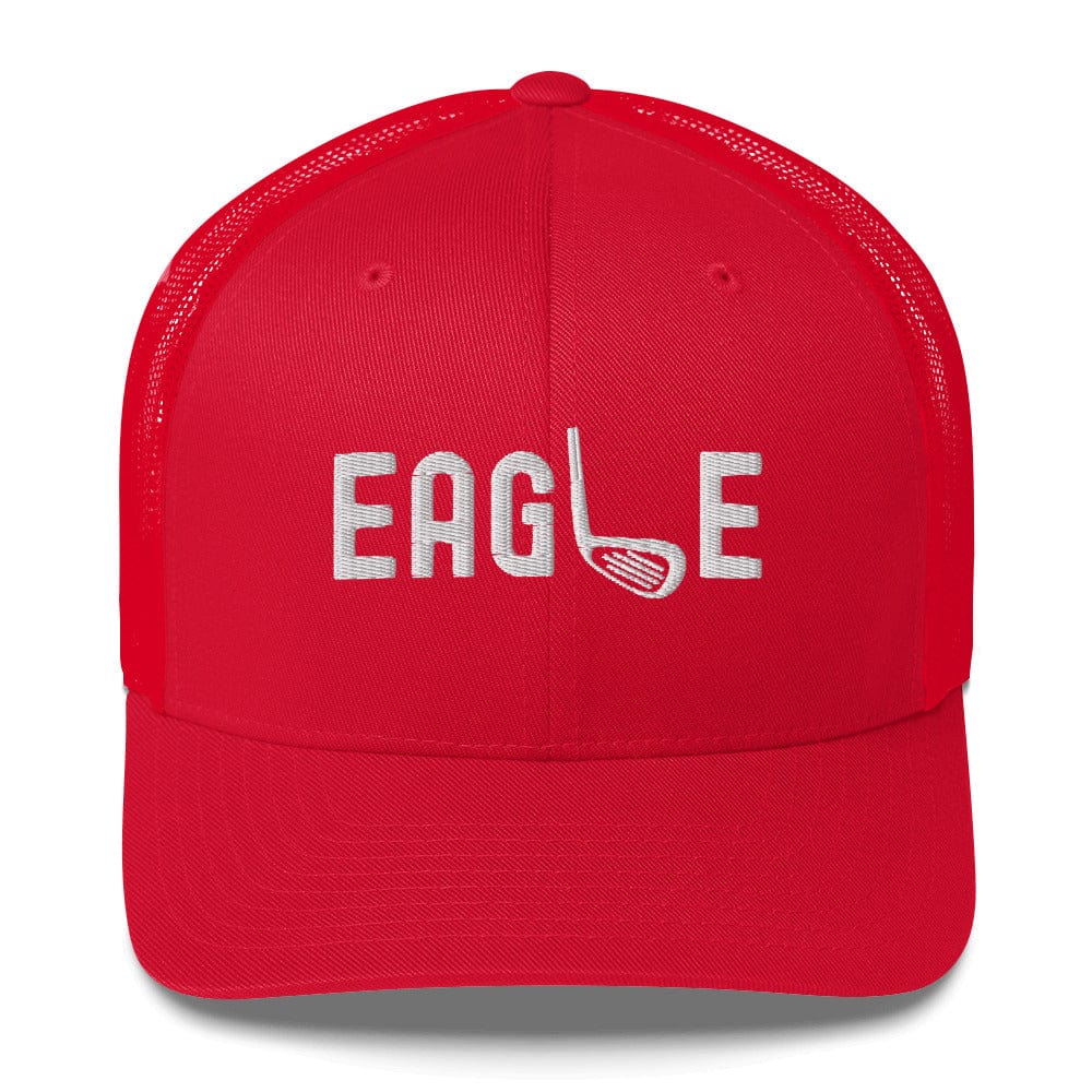 Funny Golfer Gifts  Trucker Hat Red Eagle Hat Trucker Hat