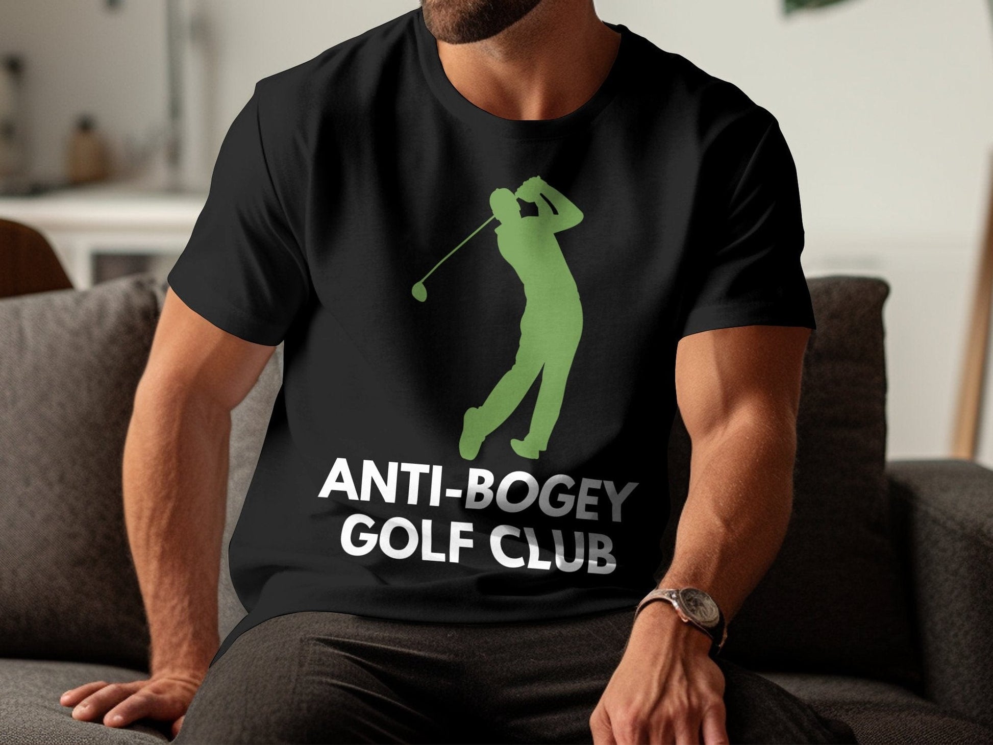 Funny Golfer Gifts  TShirt Anti-Bogey Golf Club Golf T-Shirt