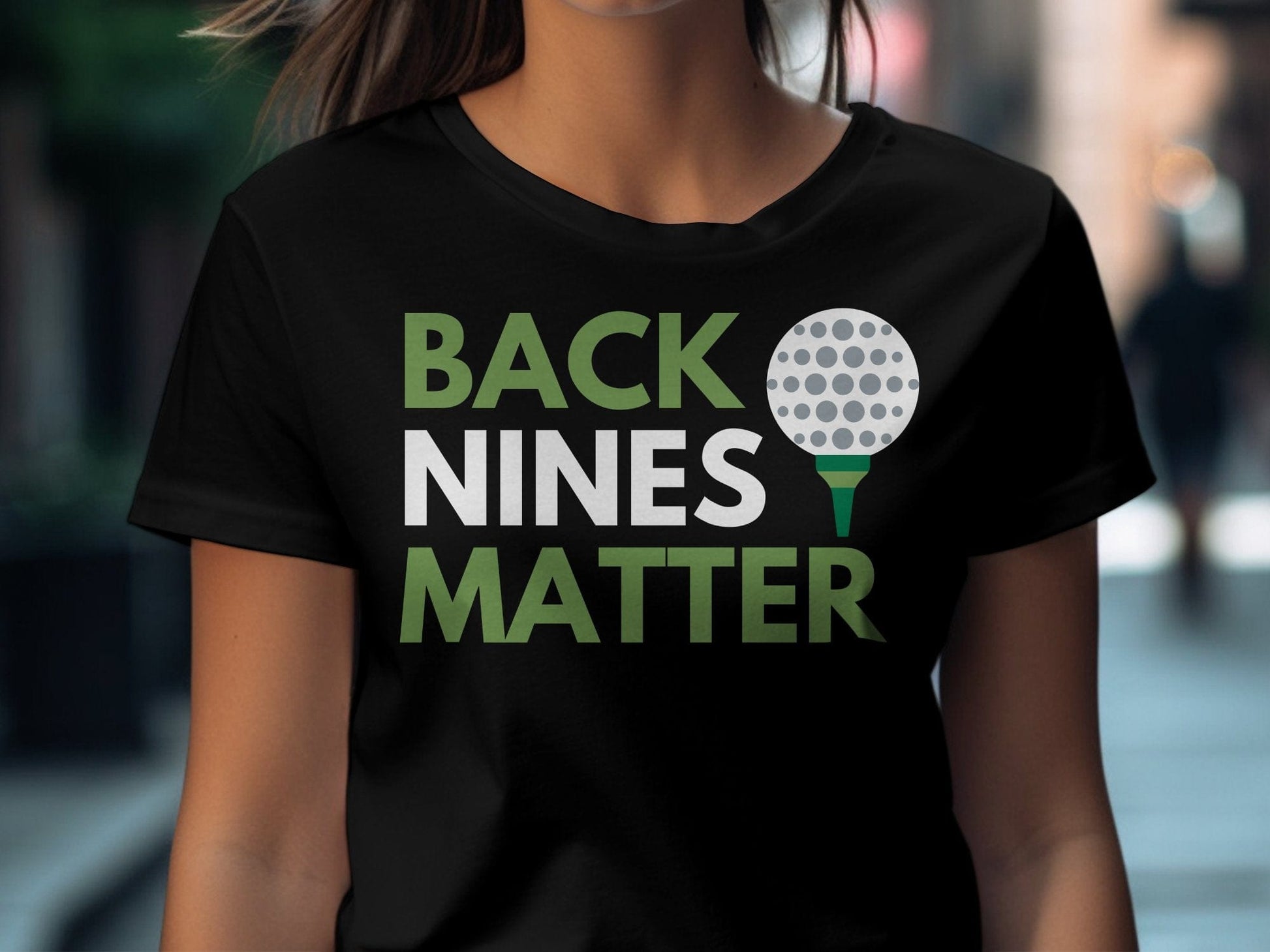 Funny Golfer Gifts  TShirt Back Nines Matter Golf T-Shirt