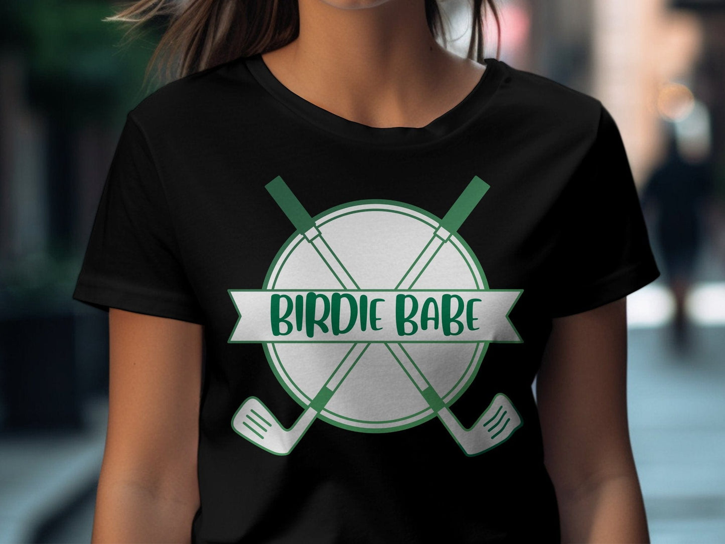 Funny Golfer Gifts  TShirt Birdie Babe Golf T-Shirt