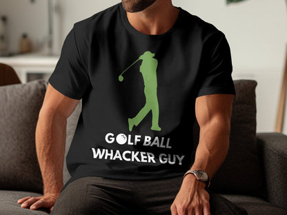 Funny Golfer Gifts  TShirt Golf Ball Whacker Guy Golf T-Shirt