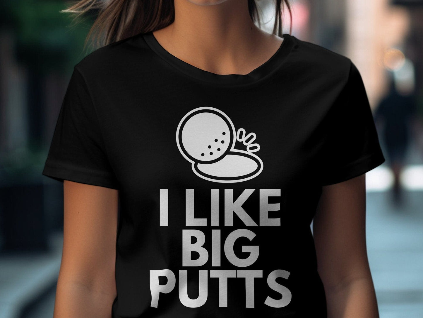 Funny Golfer Gifts  TShirt I Like Big Putts Golf T-Shirt