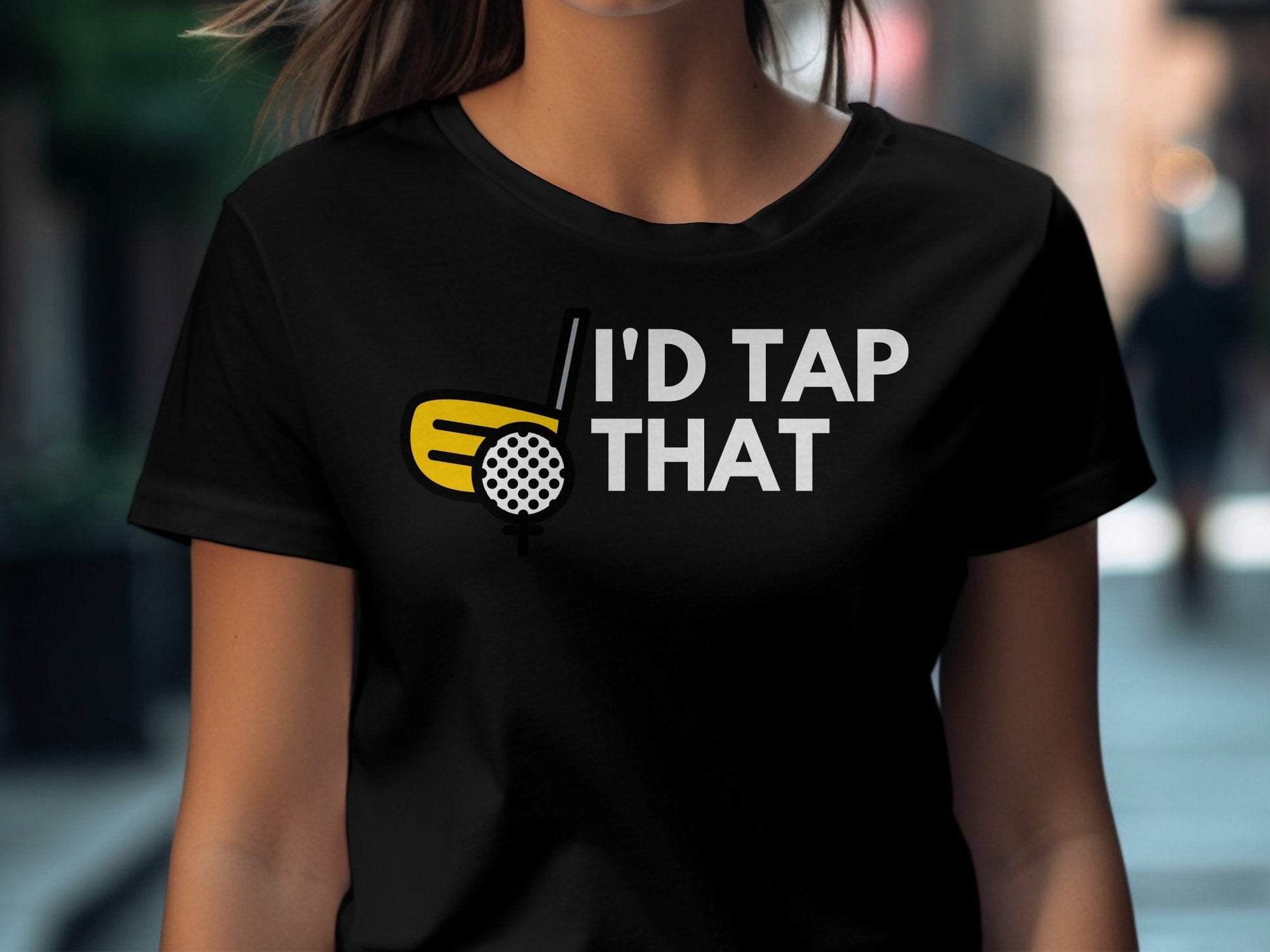 Funny Golfer Gifts  TShirt Id Tap That Golf Tshirt