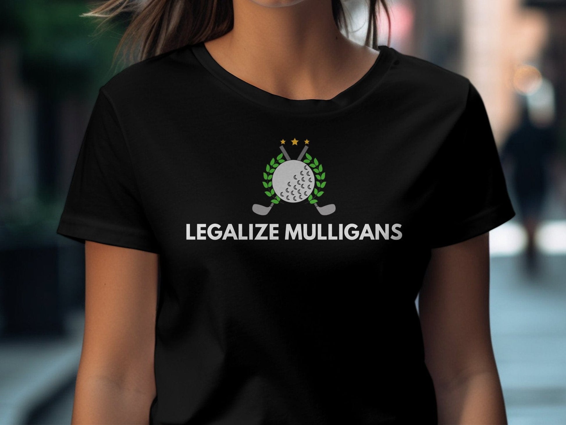 Funny Golfer Gifts  TShirt Legalize Mulligans Golf T-Shirt