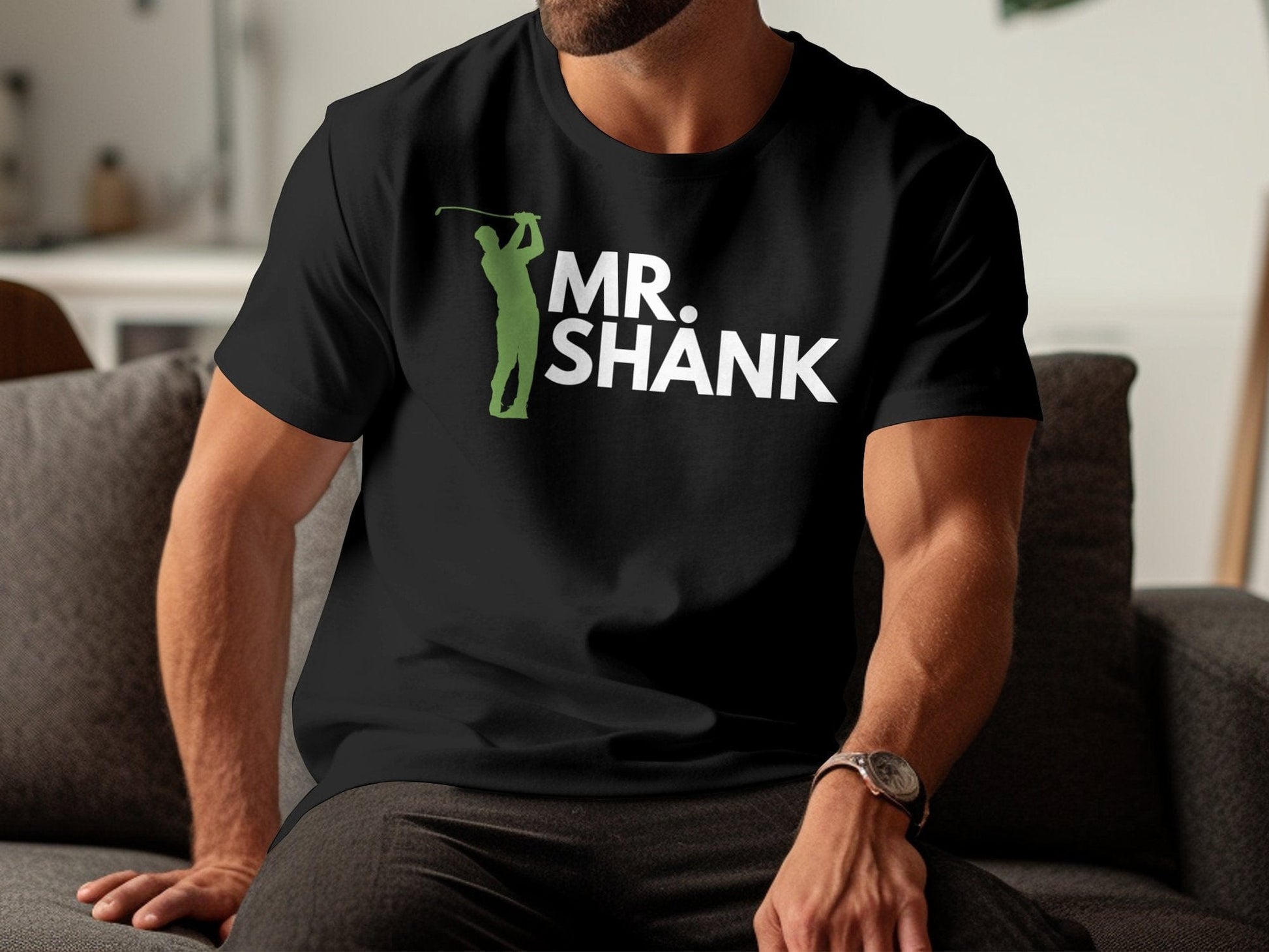 Funny Golfer Gifts  TShirt Mr Shank Golf T-Shirt