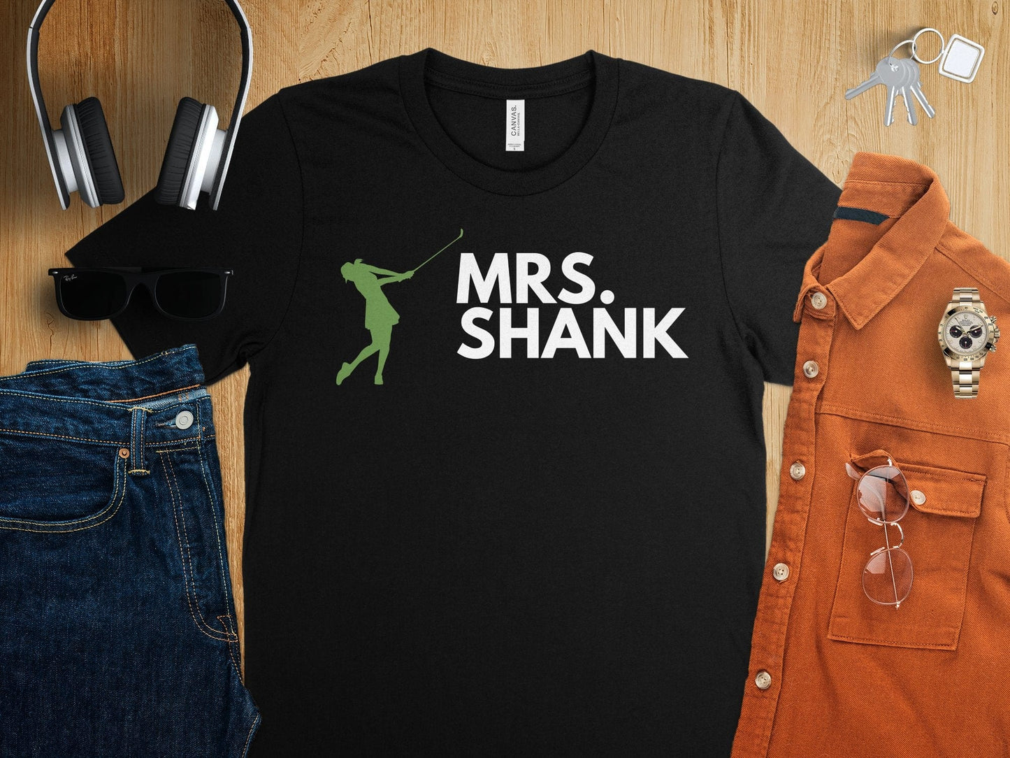 Funny Golfer Gifts  TShirt Mrs Shank Golf T-Shirt
