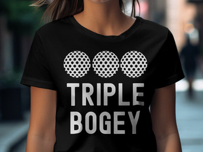 Funny Golfer Gifts  TShirt Triple Bogey Golf T-Shirt