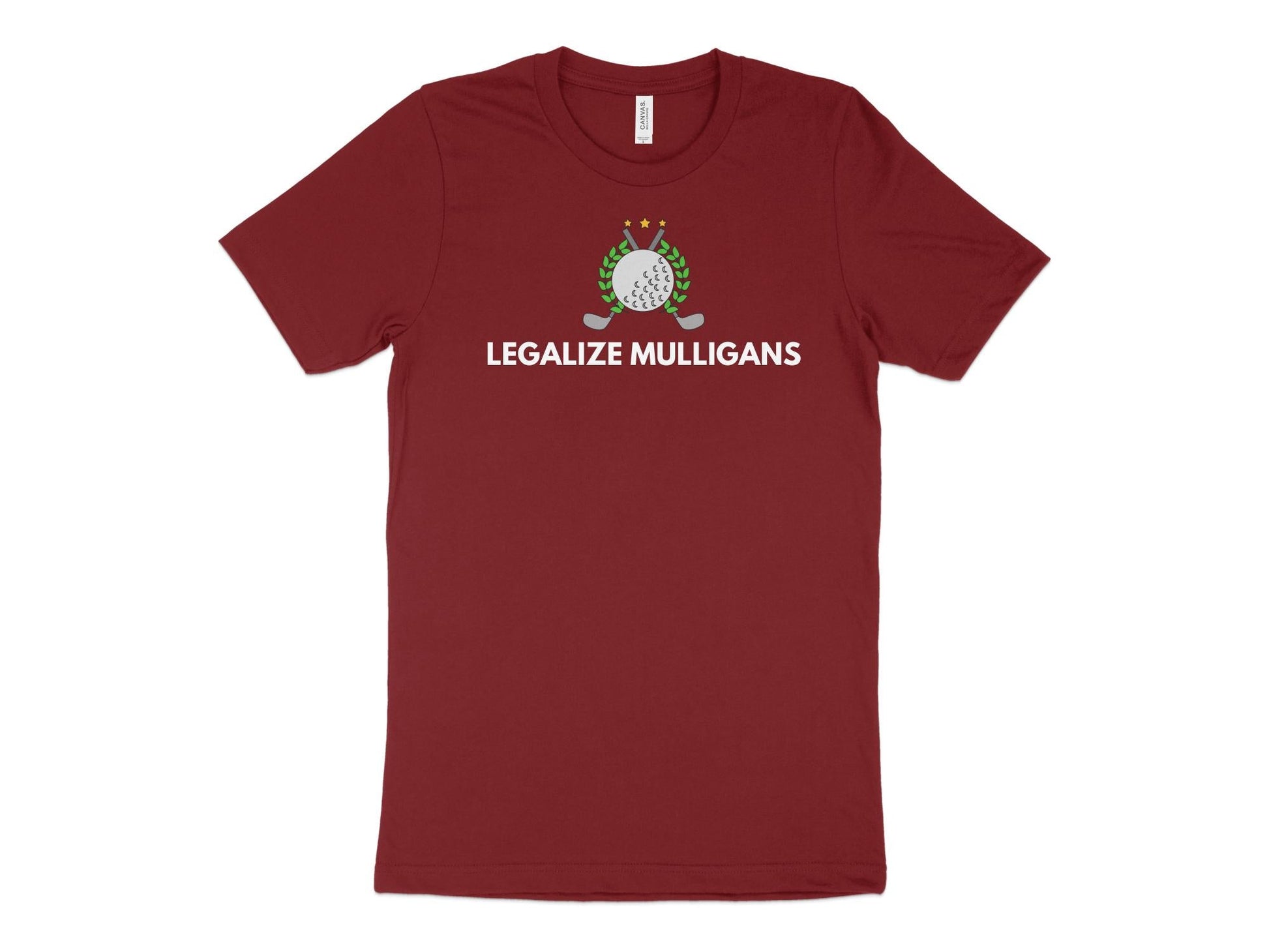 Funny Golfer Gifts  TShirt XS / Cardinal Legalize Mulligans Golf T-Shirt